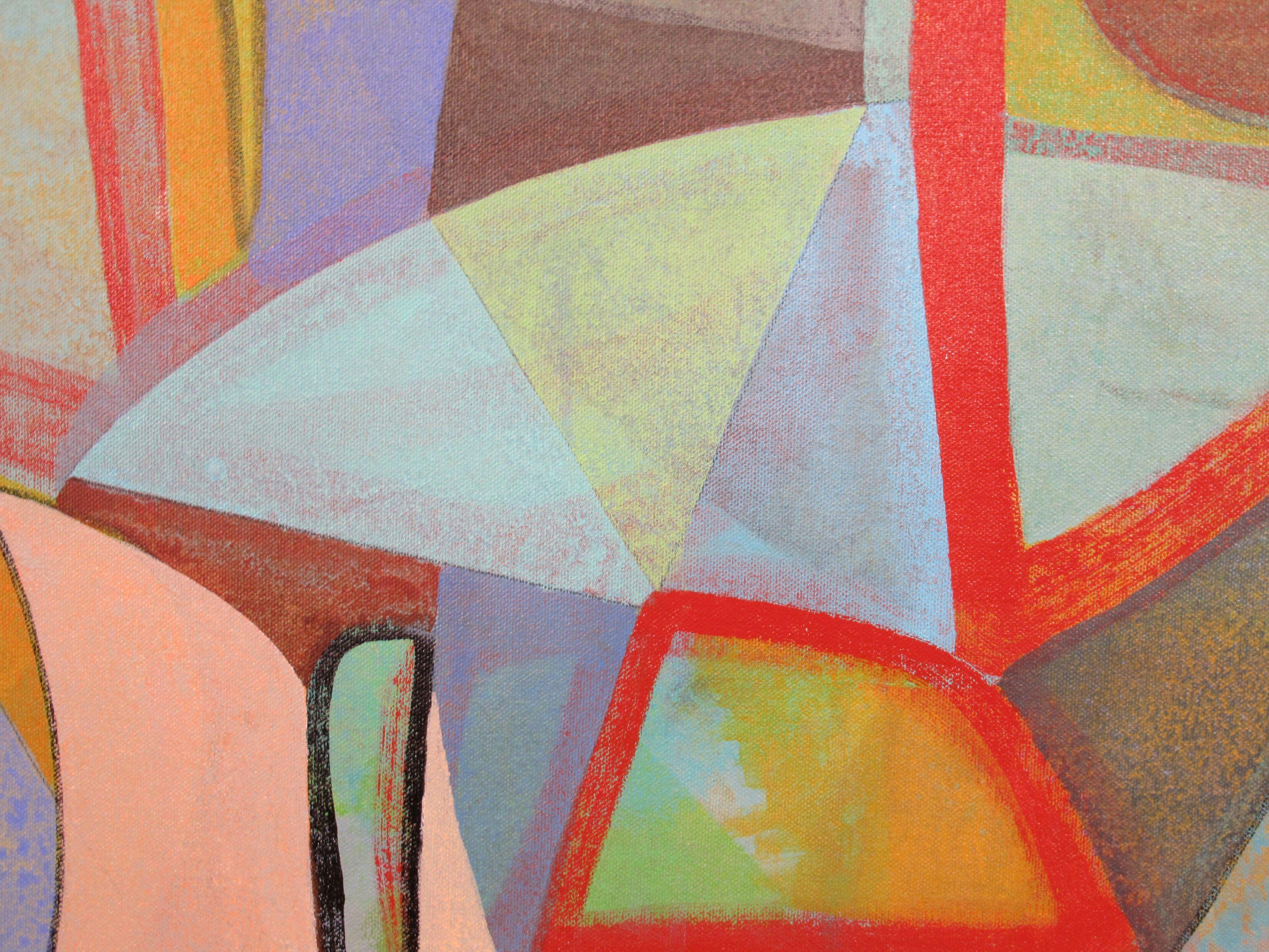 Cosa possiamo imparare?, Pittura, Acrilico su tela - Painting Espressionismo astratto di Hal Mayforth