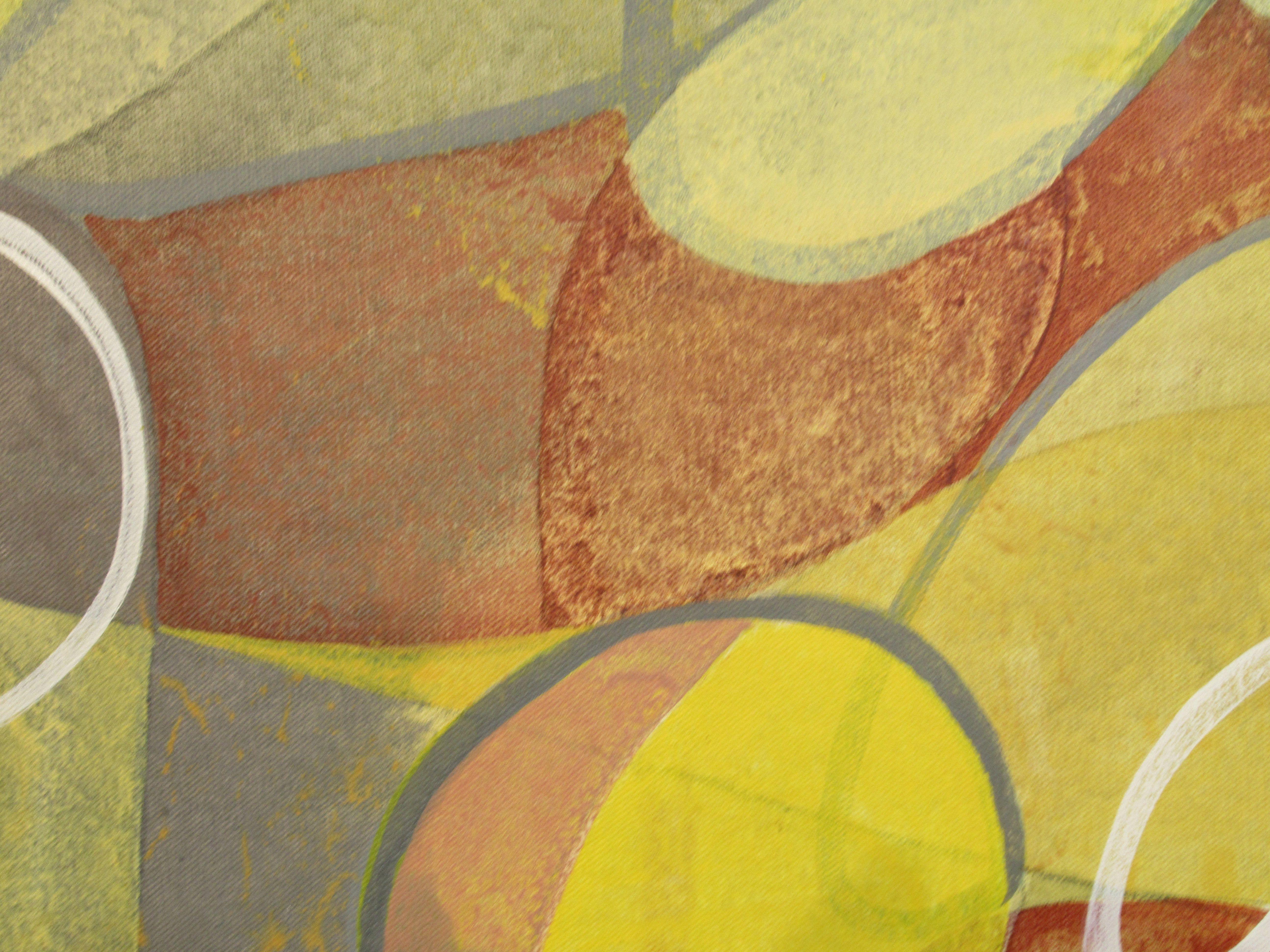 Wiggle Room, Pittura, Acrilico su tela - Painting di Hal Mayforth