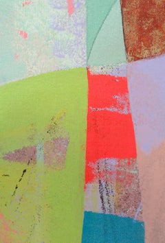 Zipline to Winooski, Painting, Acrylic on Canvas