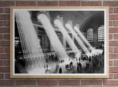 Fotografia in edizione limitata 'Sun Beams into Grand Central Station' 20X30