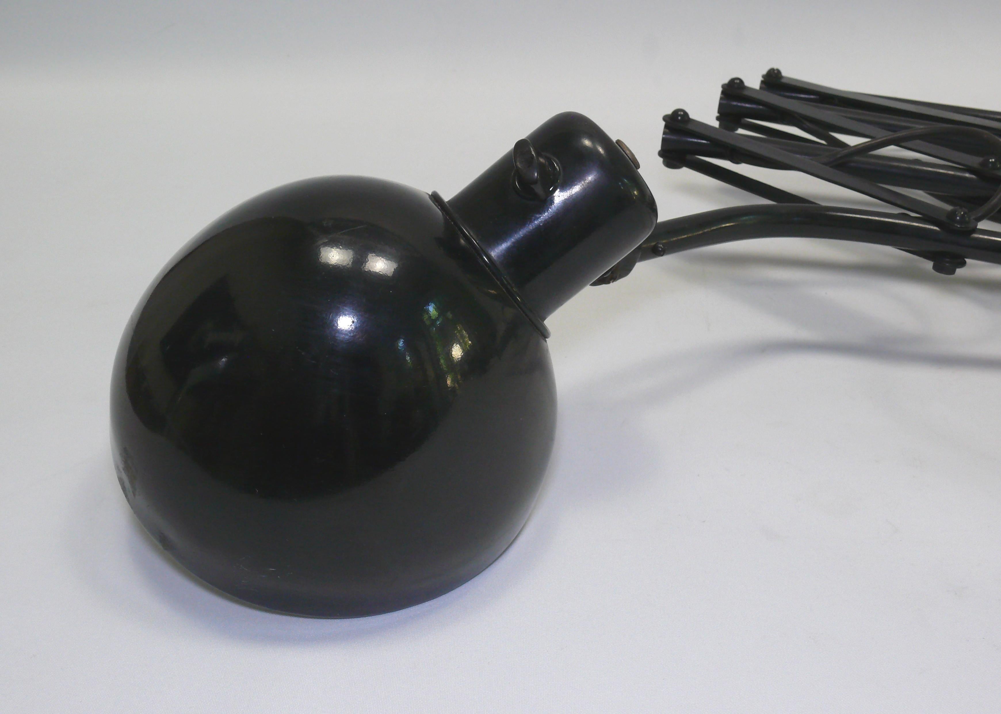 Hala table lamp, scissor lamp, Netherlands 1930 For Sale 7