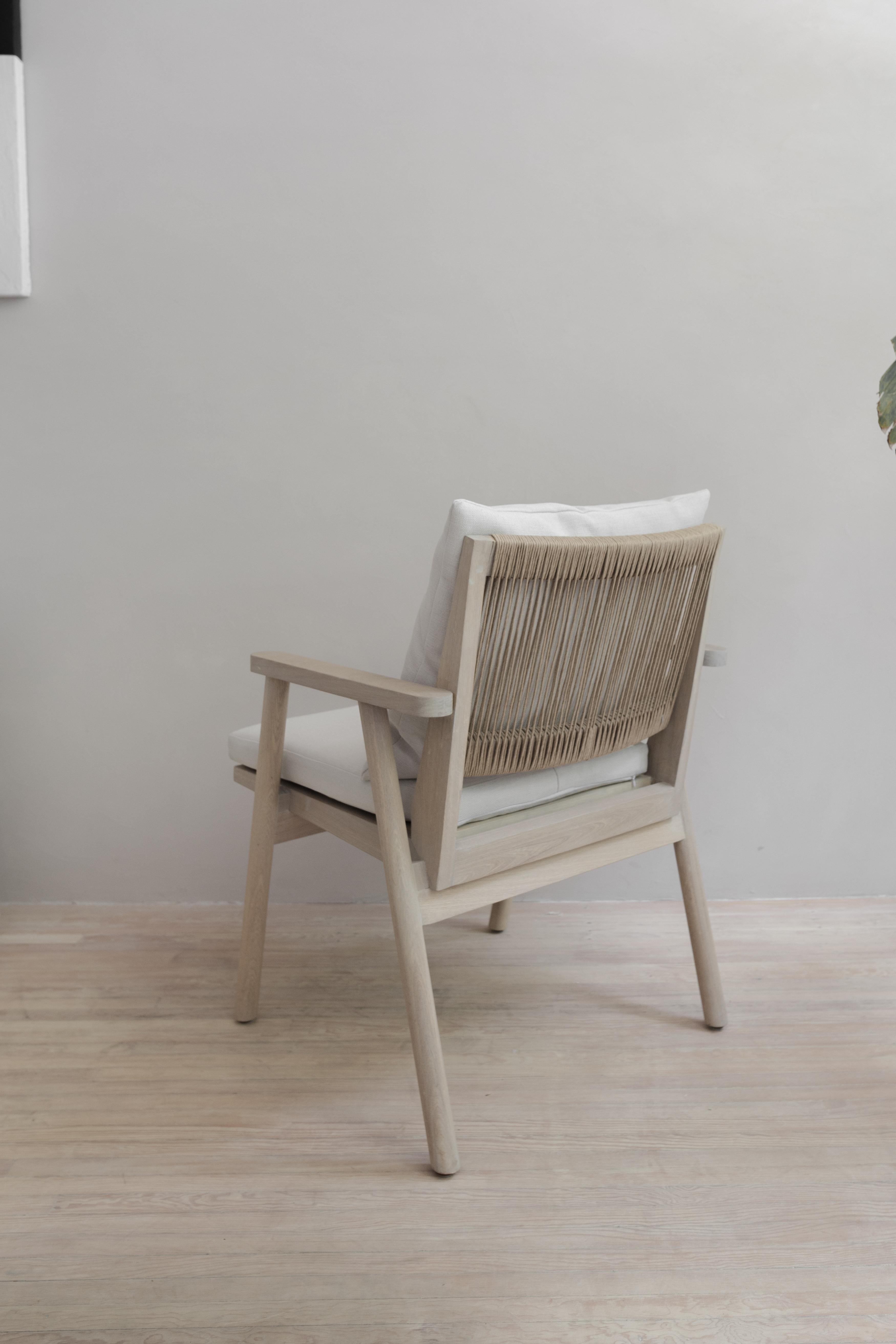 Mexican Hala Wood Chair For Sale