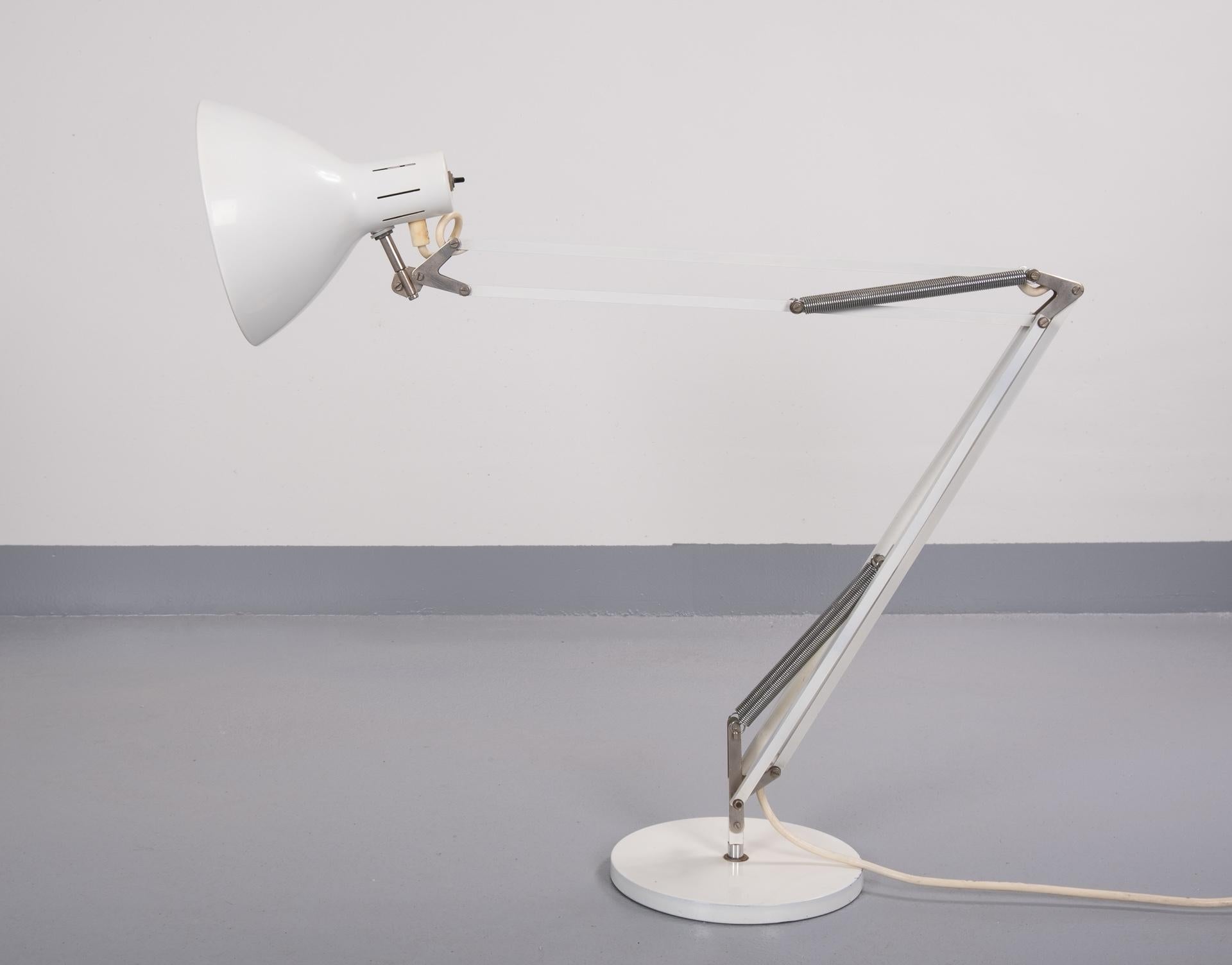 Néerlandais Hala - Extra large lampe de bureau industrielle en forme de buste en H en vente