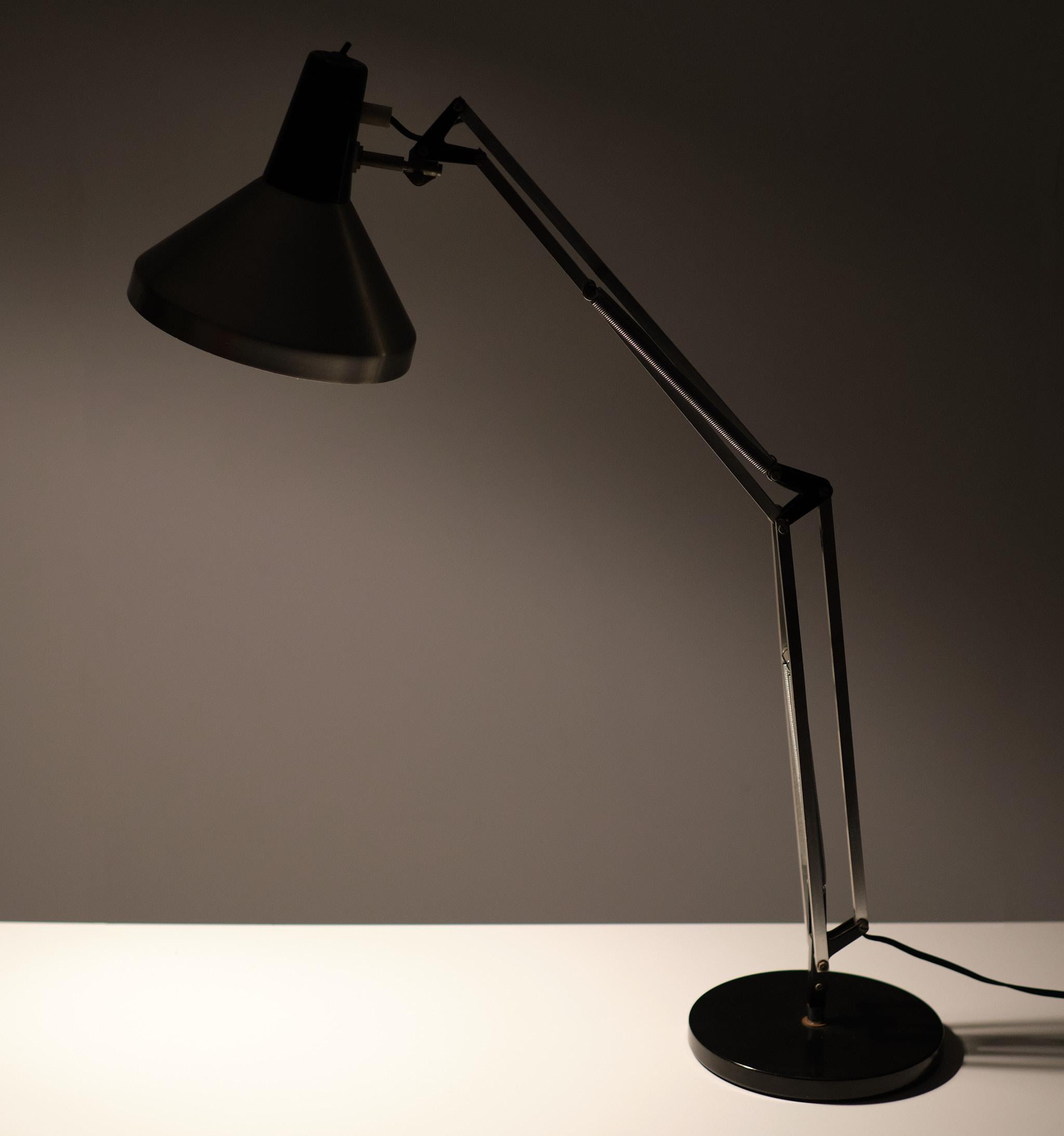 Hala Zeist Architect Desk Lamp, Dutch, 1960s For Sale 1