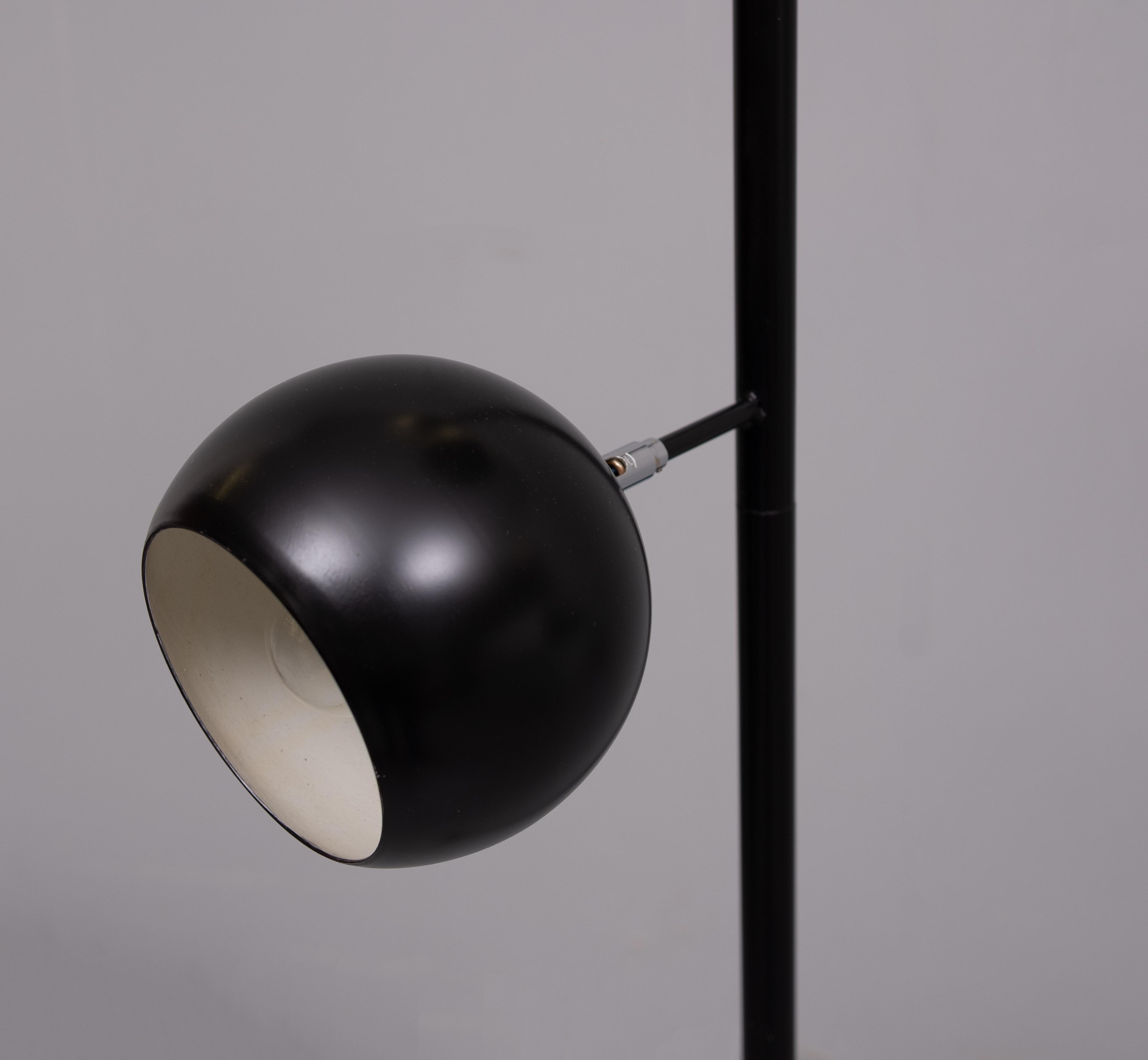 Hala Zeist Klemme Stehleuchte Herman Busquet  für Hala Zeist Holland   1960s im Angebot 3
