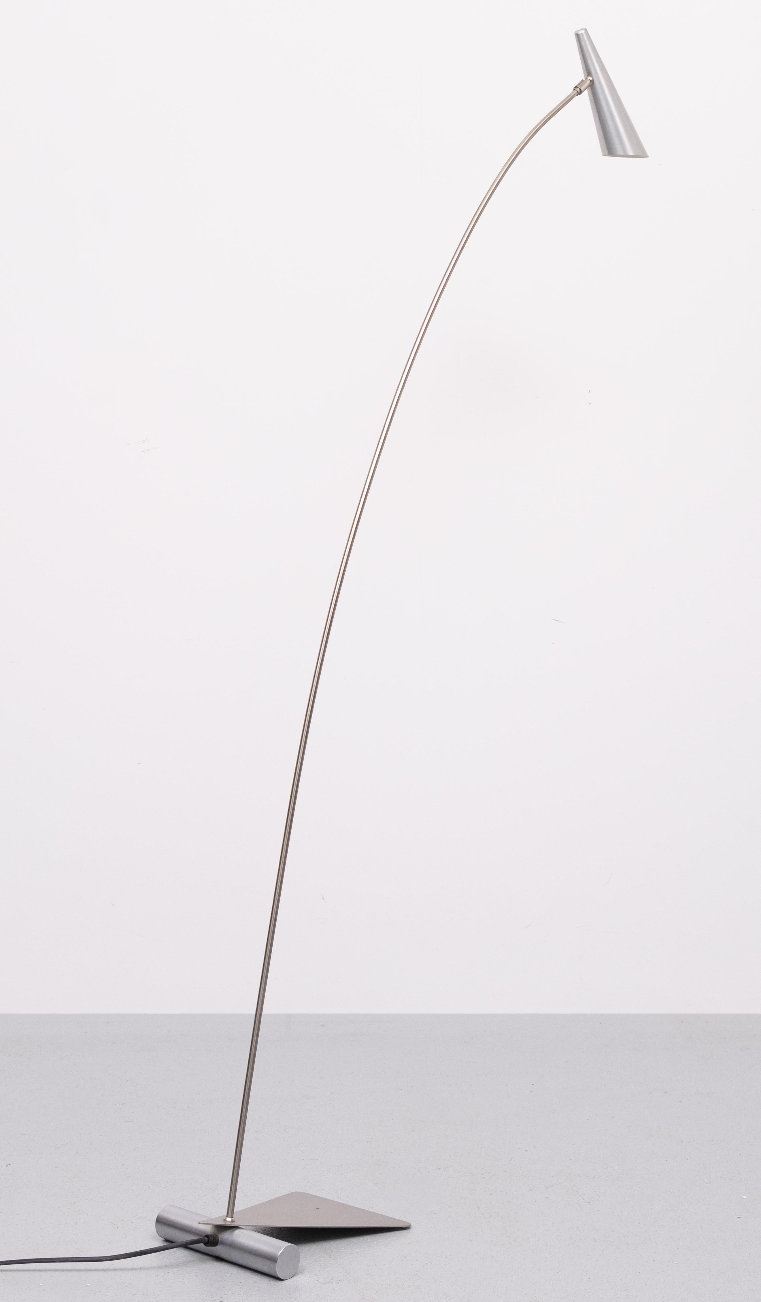 Aluminium Hala Zeist Lampadaire halogène en forme d'arche  Hollande des années 1980 en vente