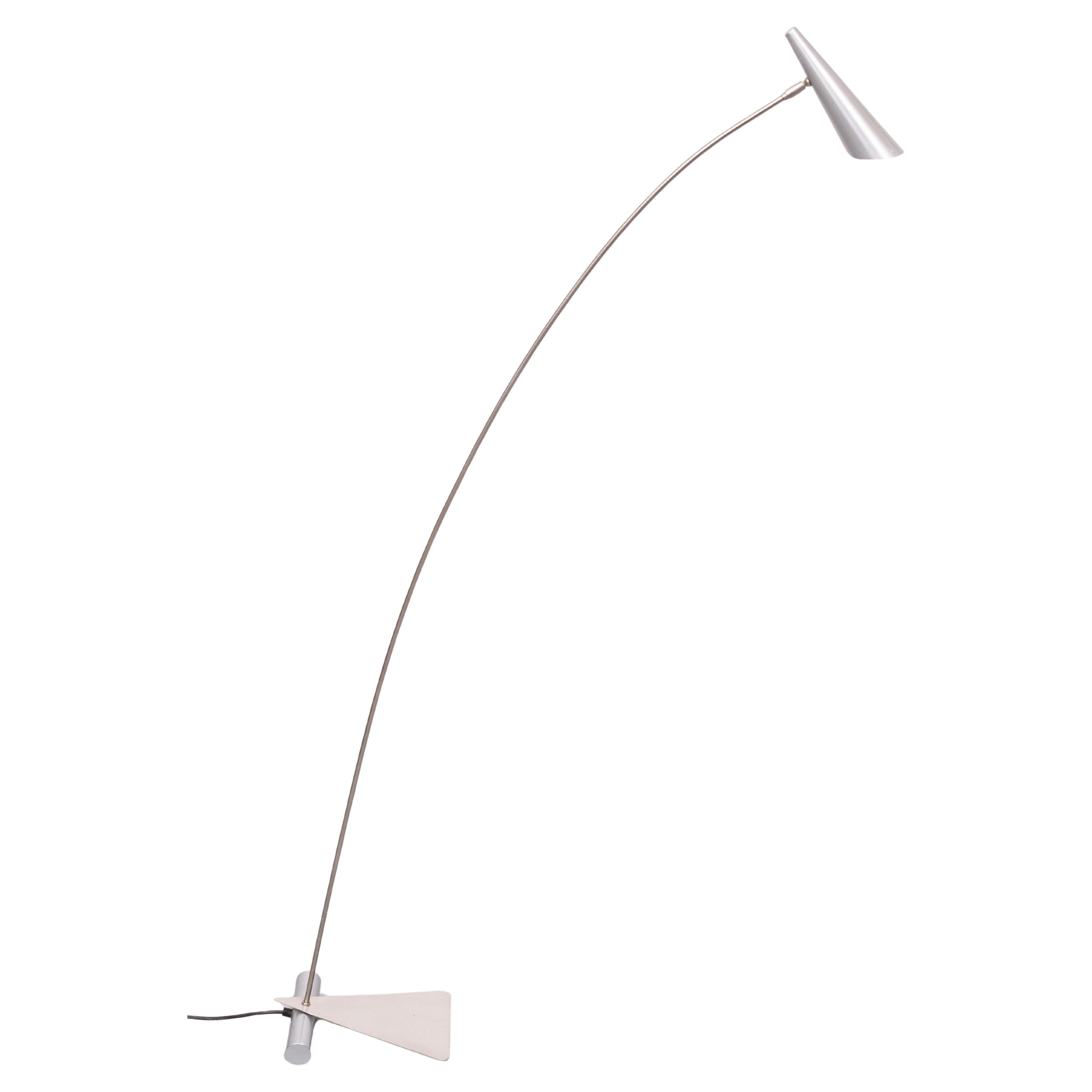Hala Zeist Lampadaire halogène en forme d'arche  Hollande des années 1980