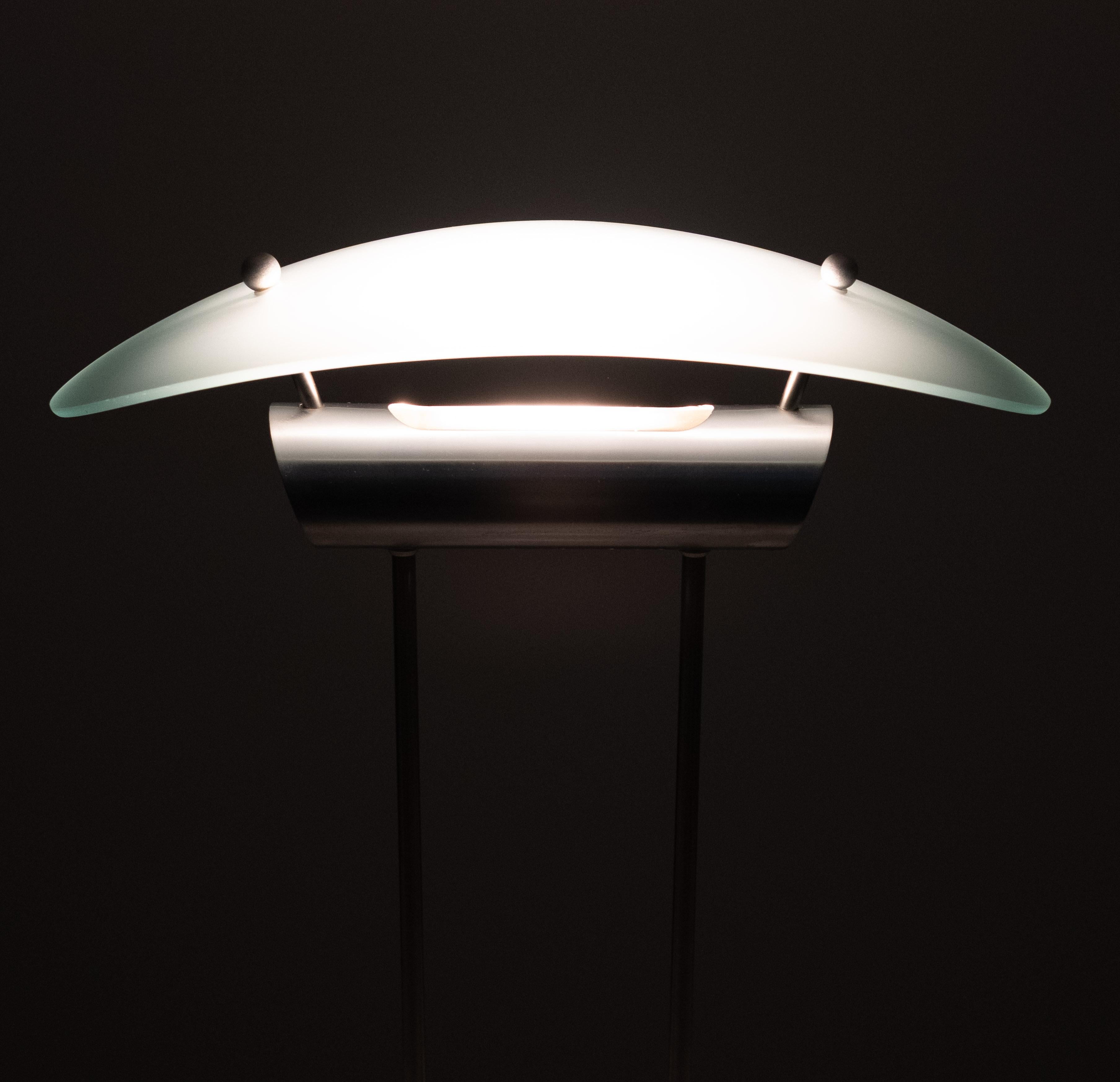 Hala Zeist  Halogen  Table Lamp Post Modern  1980s Holland im Angebot 5
