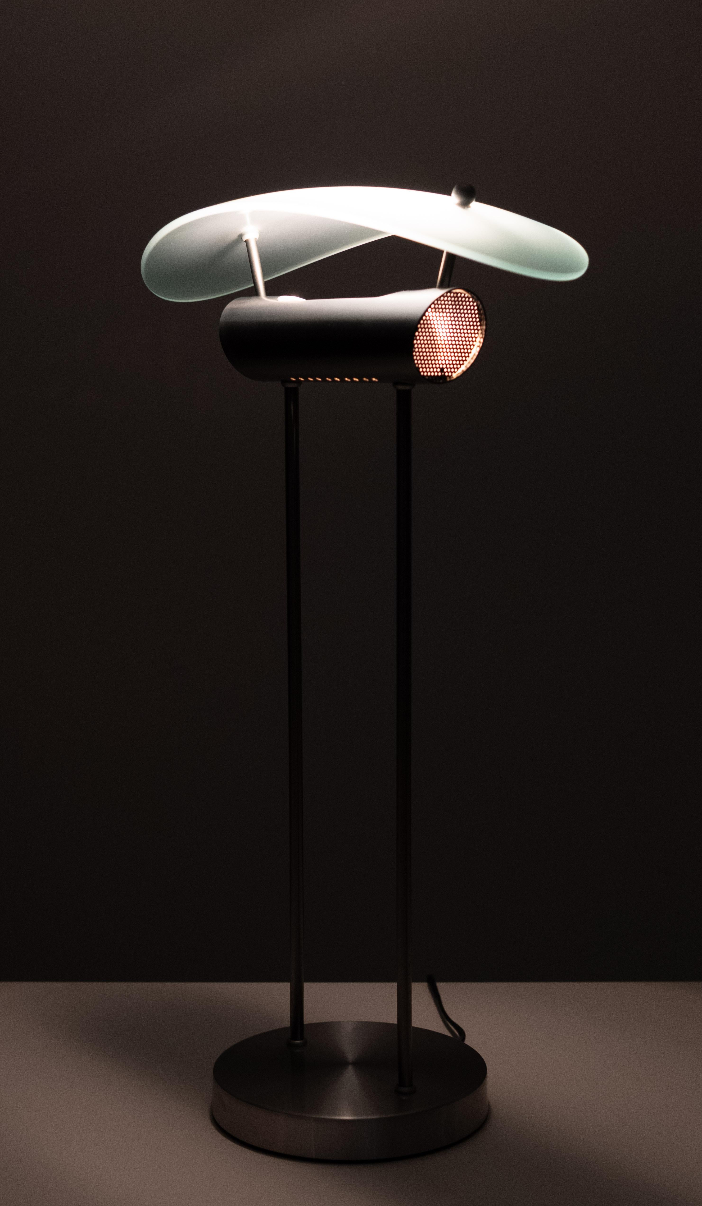 Hala Zeist  Halogen  Table Lamp Post Modern  1980s Holland im Angebot 6