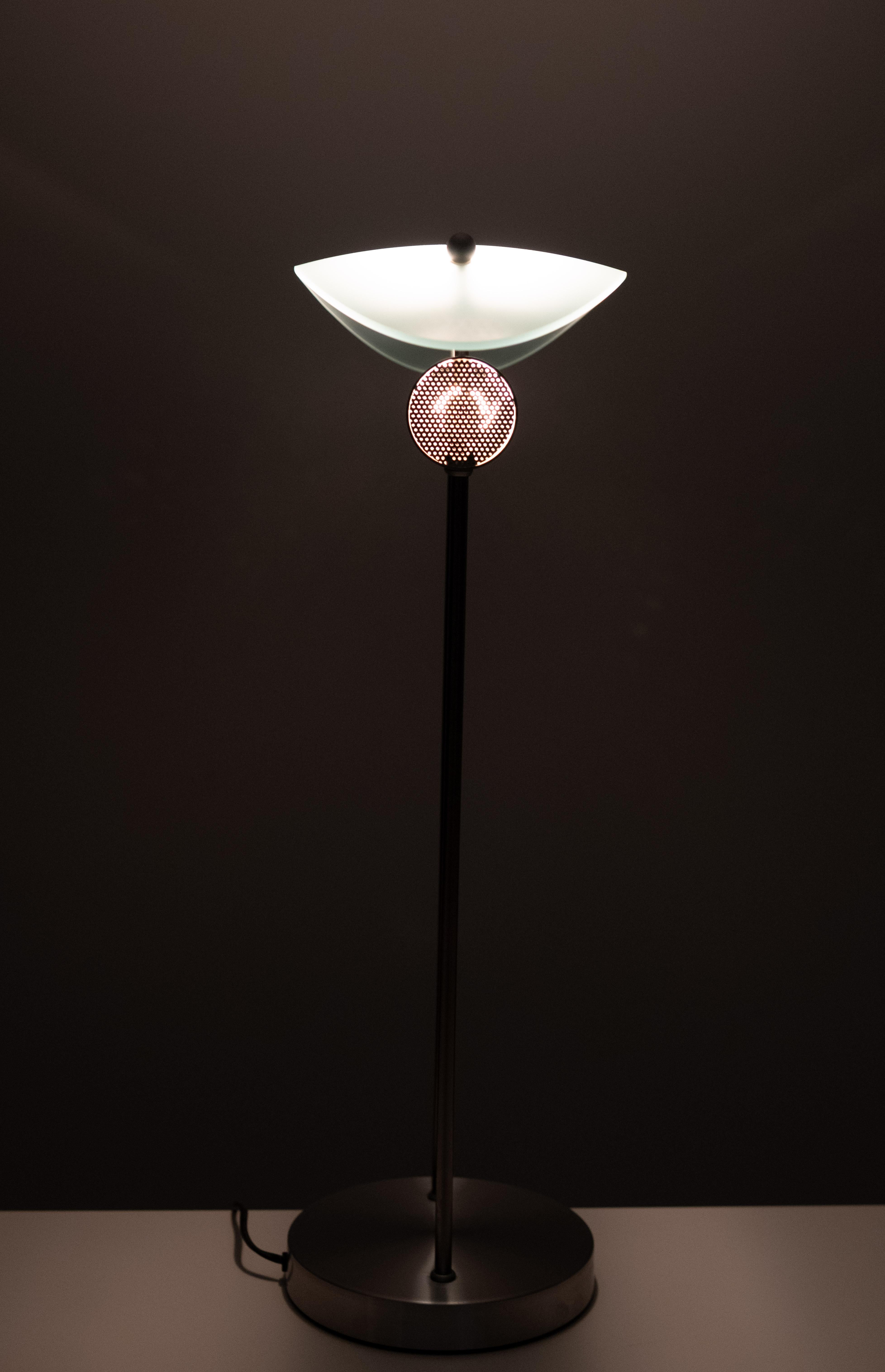 Hala Zeist  Halogen  Table Lamp Post Modern  1980s Holland im Angebot 7