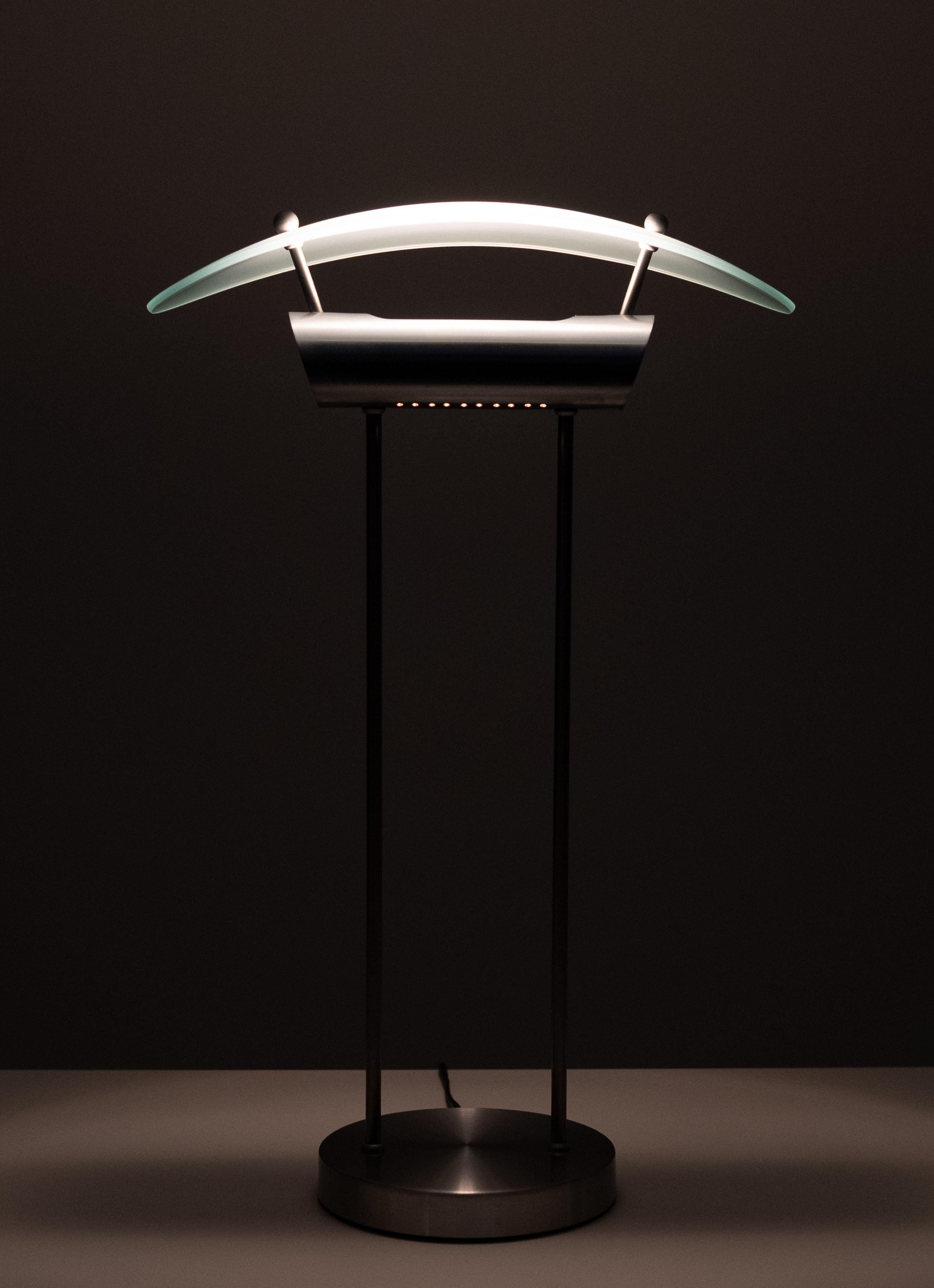 Hala Zeist  Halogen  Table Lamp Post Modern  1980s Holland im Angebot 8