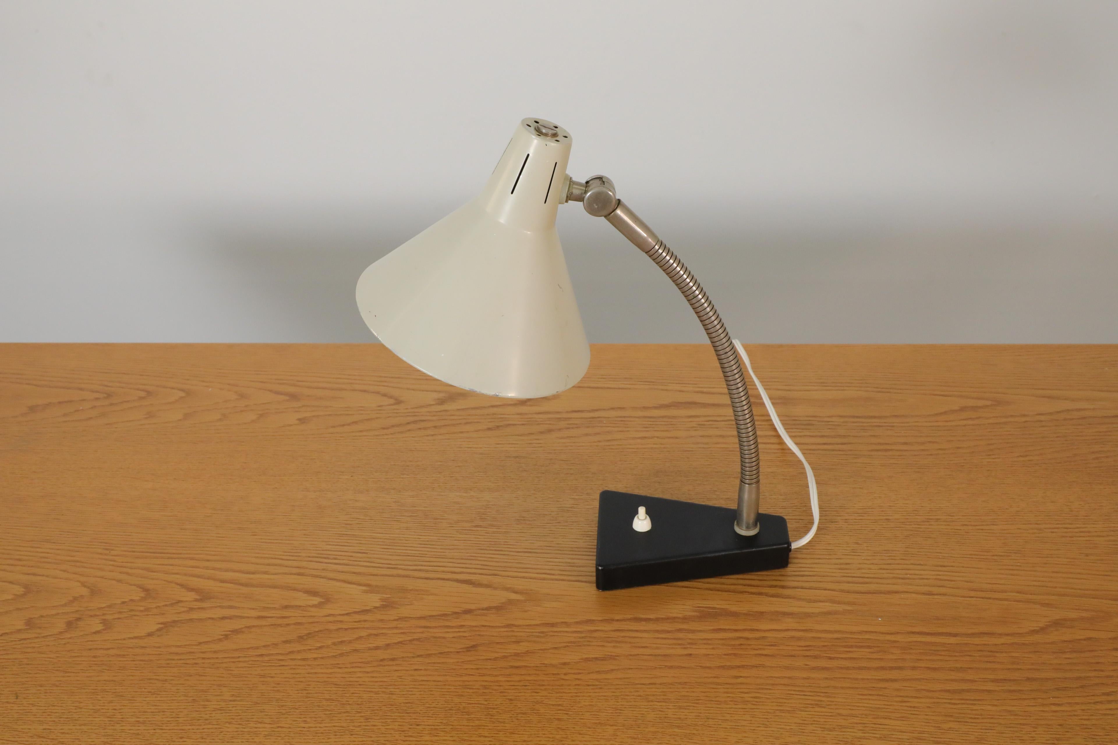 Hala Zeist Industrial Gooseneck Table Lamp For Sale 4