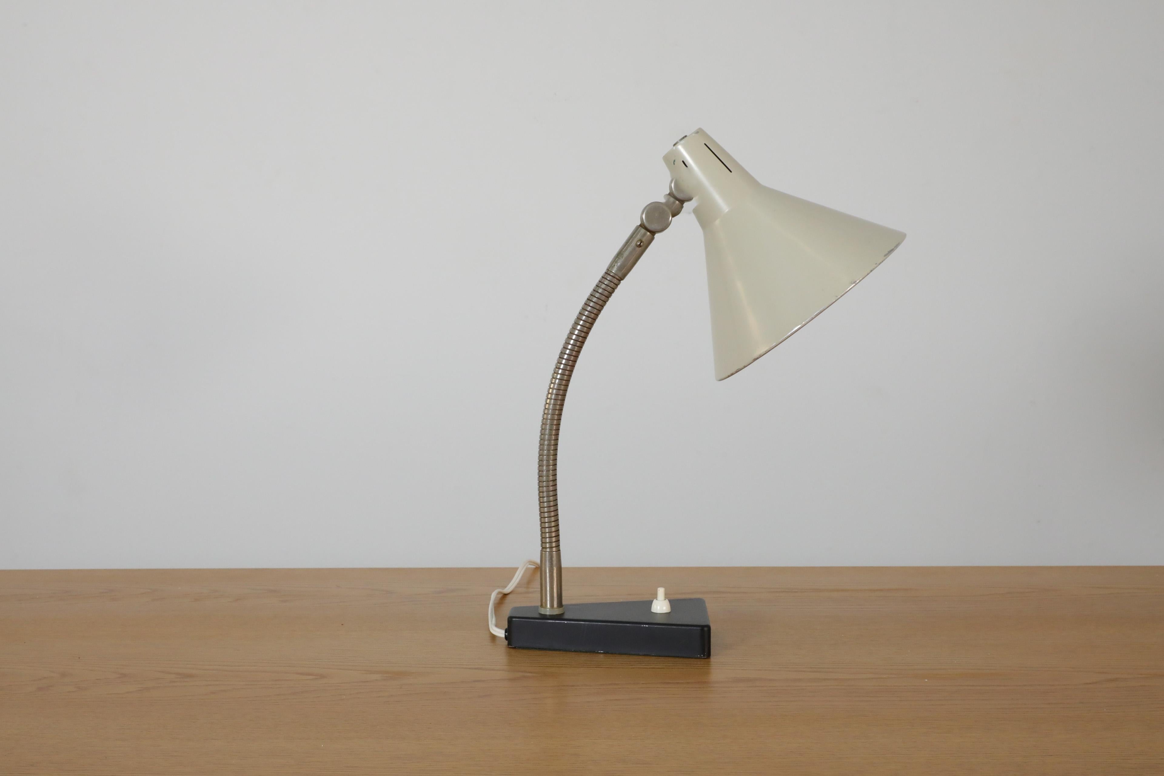 Hala Zeist Industrial Gooseneck Table Lamp For Sale 1