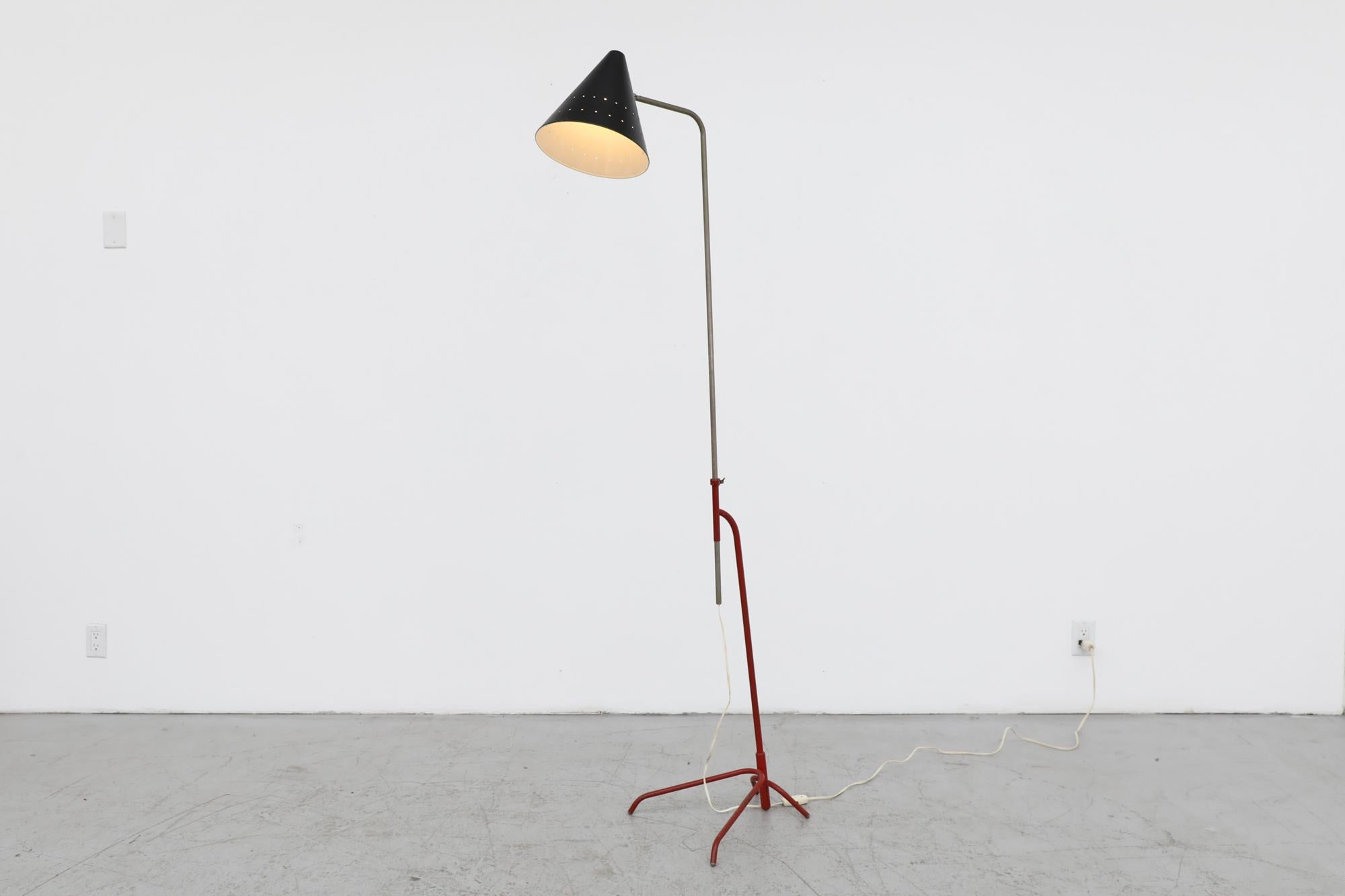 Mid-Century Modern Hala Zeist Pinocchio Style Floor Lamp