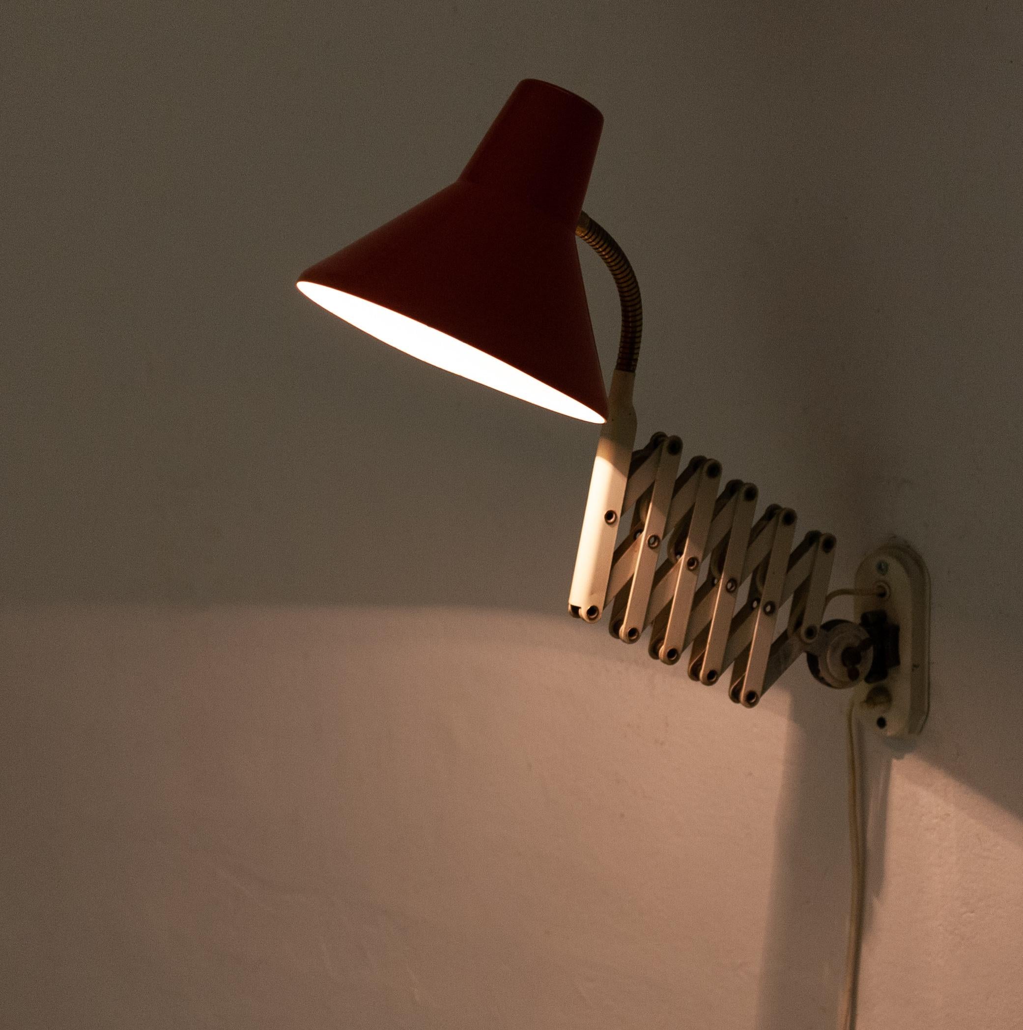 Mid-20th Century Hala Zeist Scissor Lamp