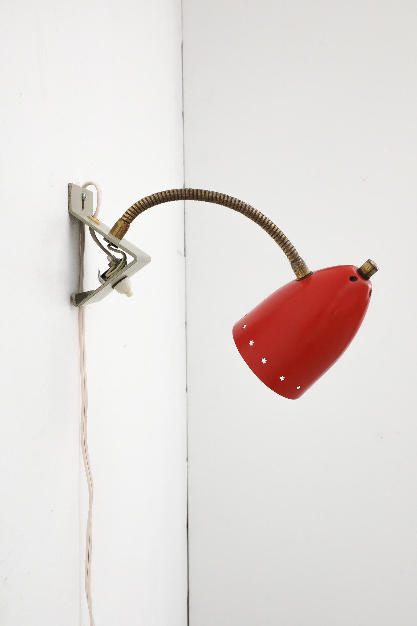 Enameled Hala Zeist Wall or Bed Table Lamp