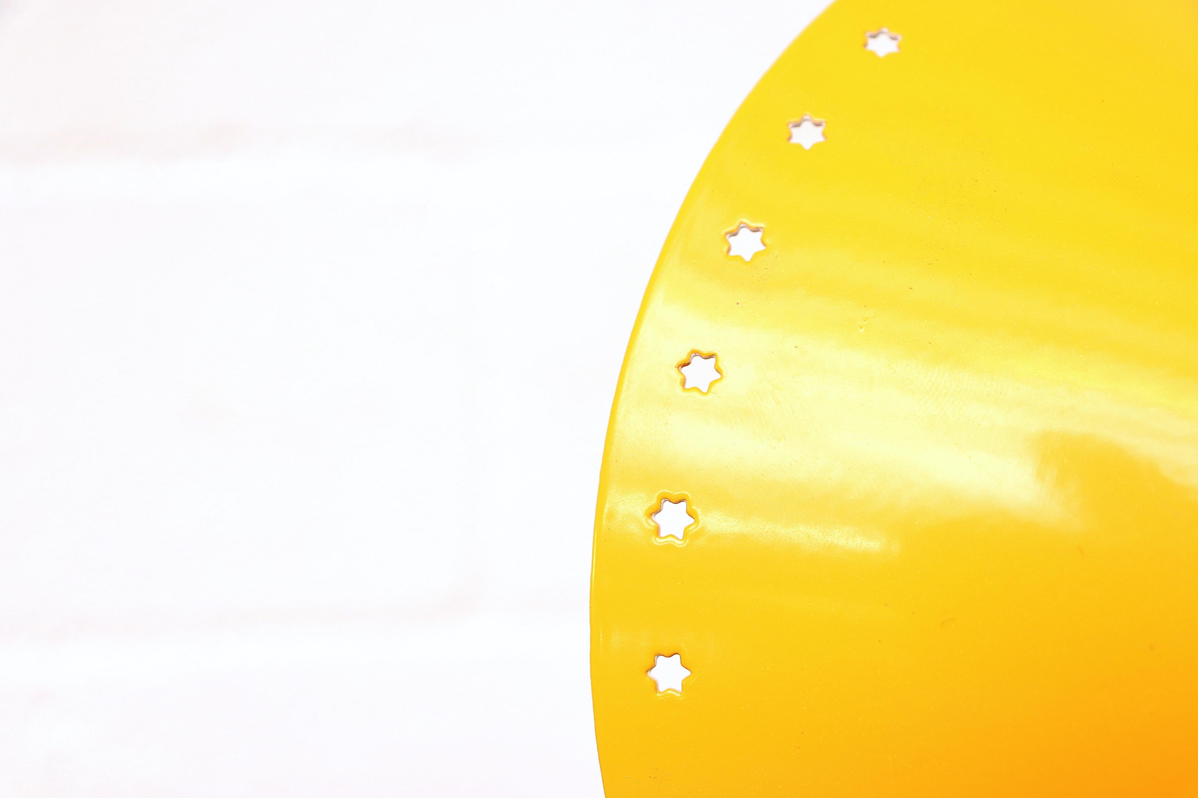 Hala Zeist Yellow Enameled Pinocchio Table or Wall Lamp 3