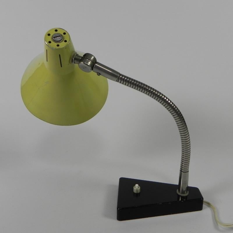 Hala 'Zonneserie' bureaulamp van H. Busquet, jaren 60 For Sale 4