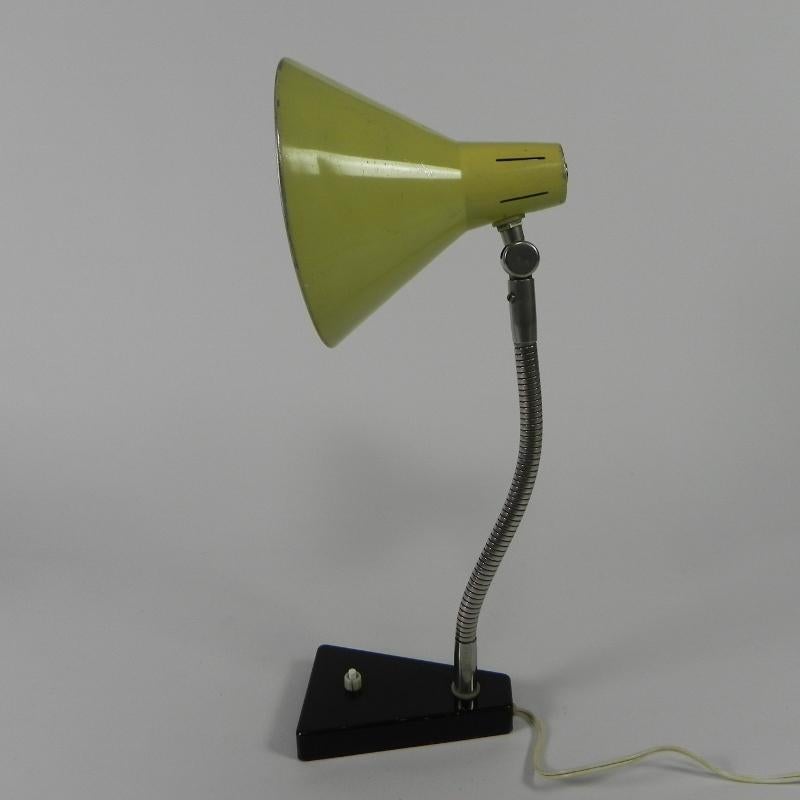Hala 'Zonneserie' bureaulamp van H. Busquet, jaren 60 For Sale 5