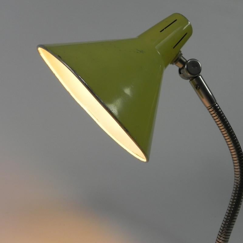 Hala 'Zonneserie' bureaulamp van H. Busquet, jaren 60 For Sale 7