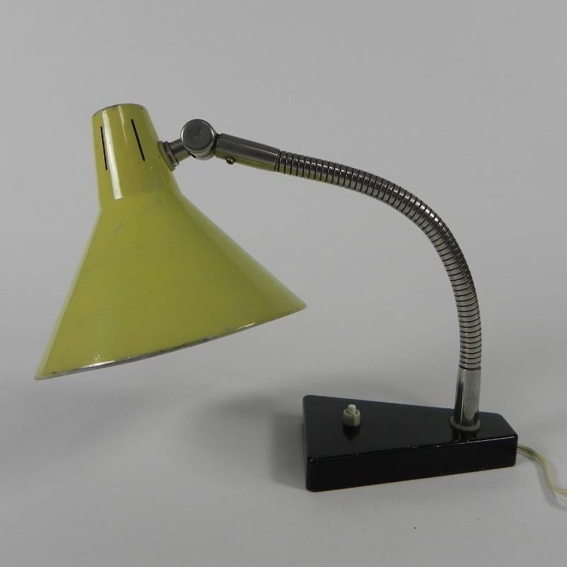 Hala 'Zonneserie' bureaulamp van H. Busquet, jaren 60 For Sale 2