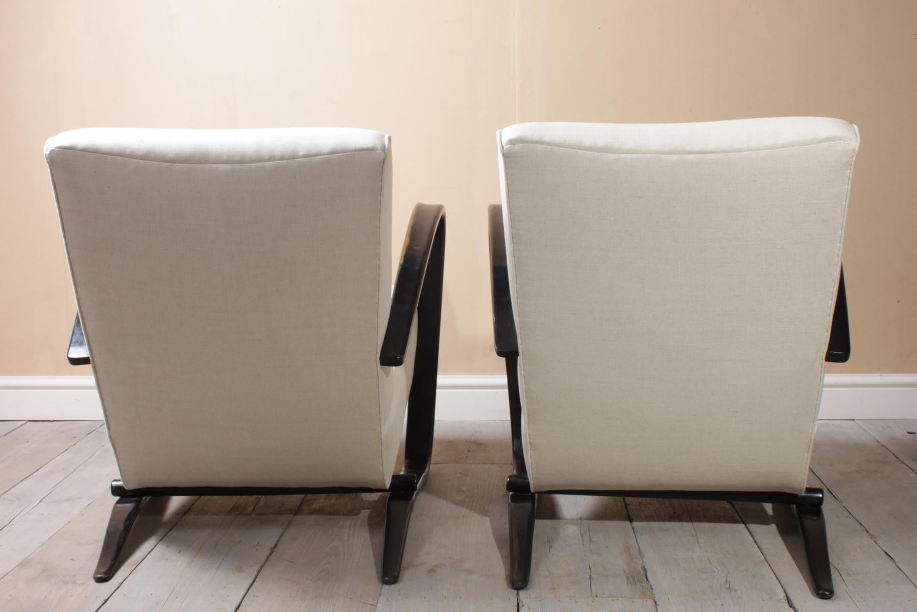 Halabala Armchairs H269 3