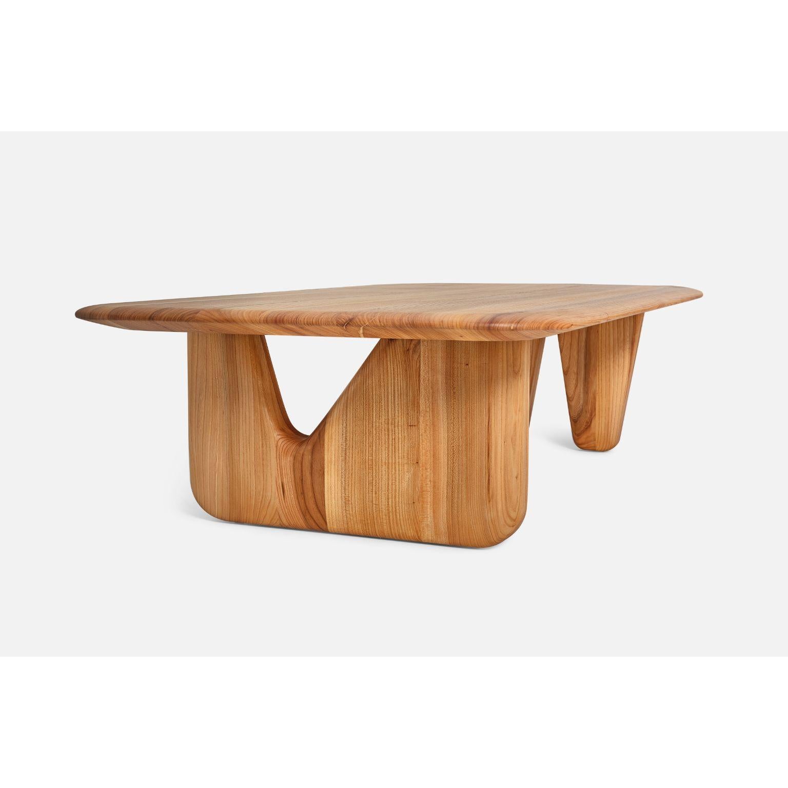 Post-Modern Halach Low Table L by Contemporary Ecowood For Sale