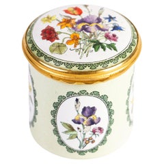 Halcyon Days Fine Enamel British Pillbox 