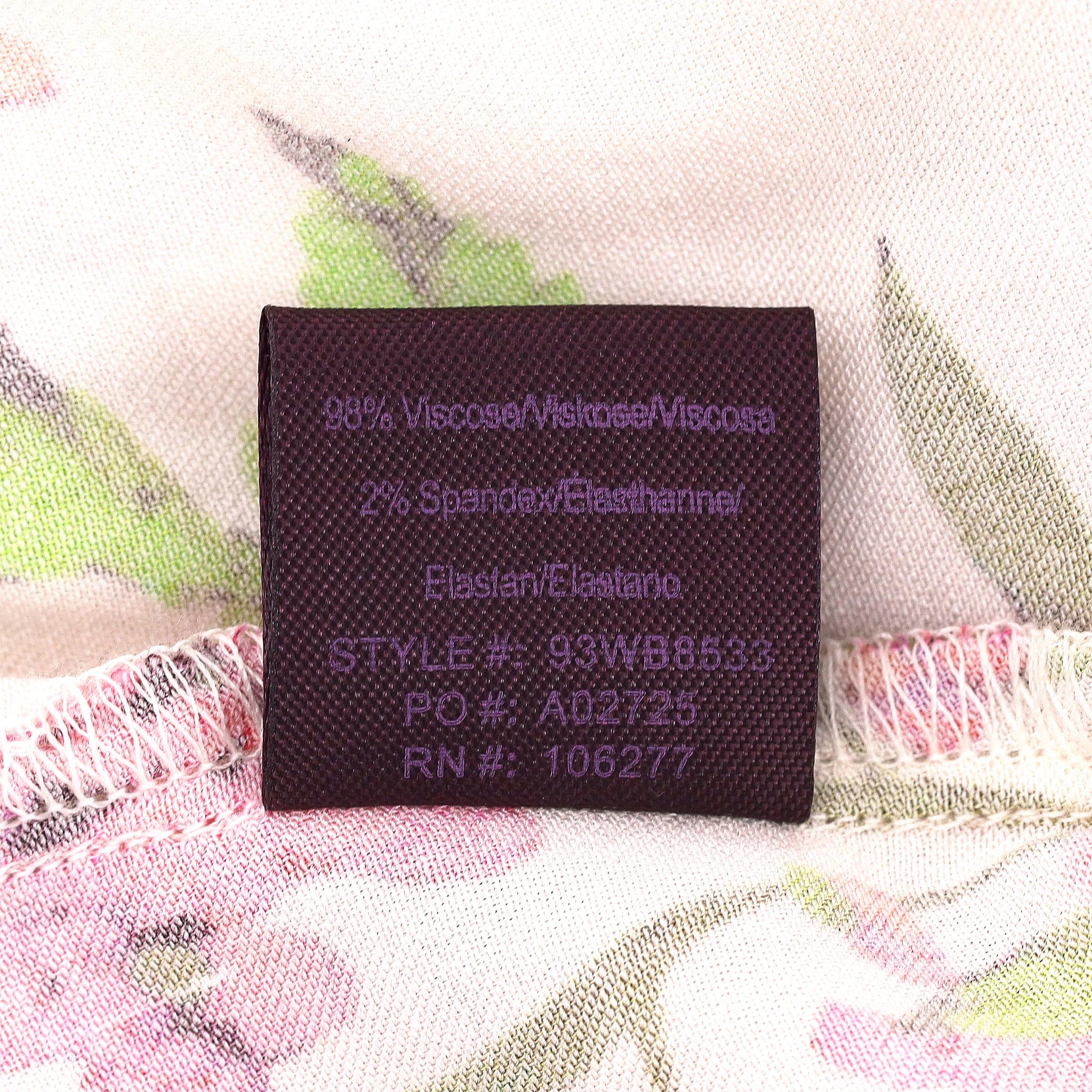 Hale Bob - Pantalon évasé à imprimé floral en vente 4