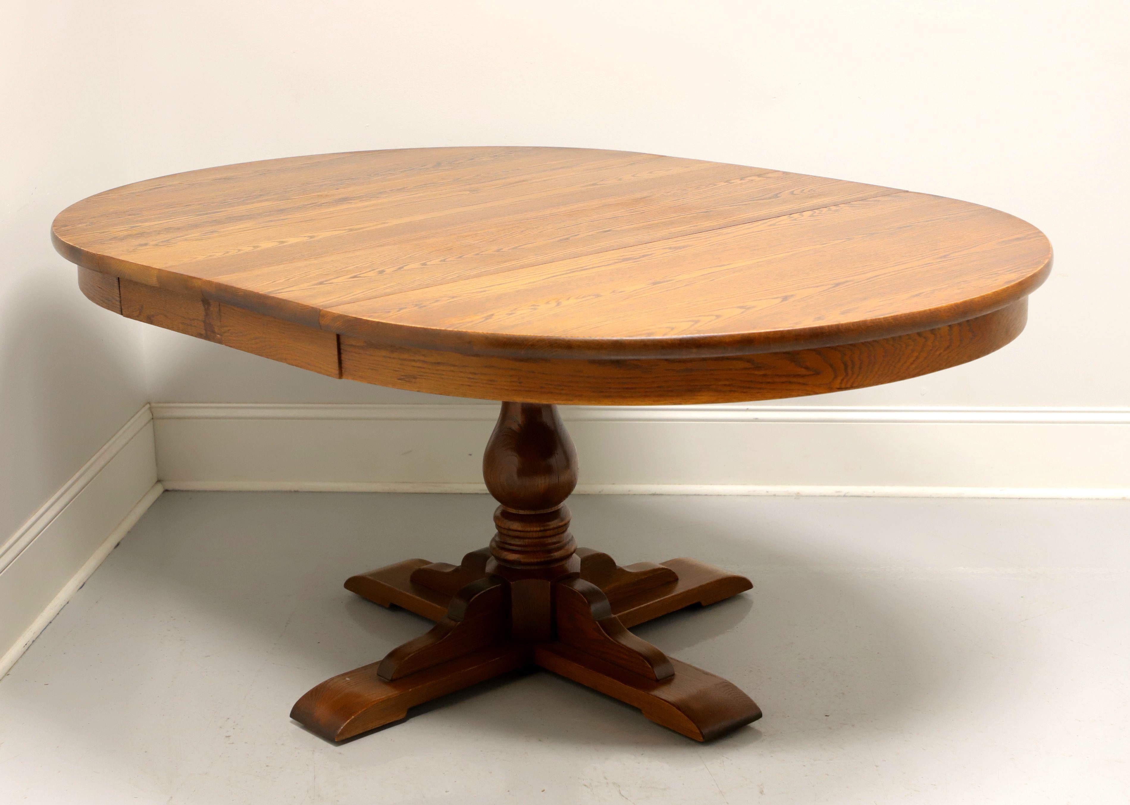 American HALE Mid 20th Century Solid Oak Dining Table