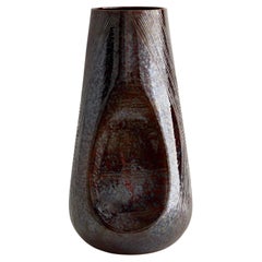 Hale-Vase – glasierte Keramikvase