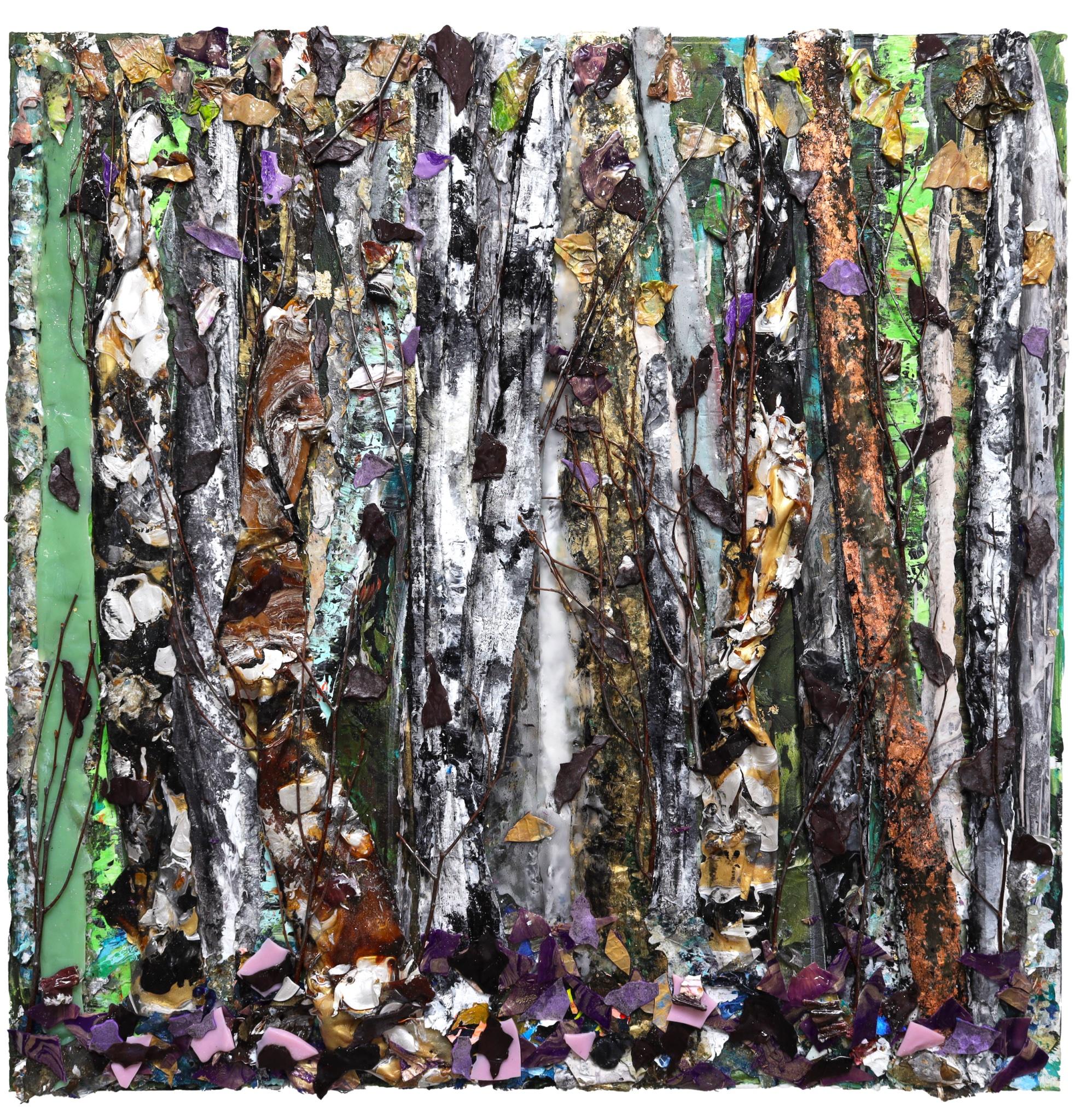Echos der Wildnis – Mixed Media Art von Haleh Mashian 
