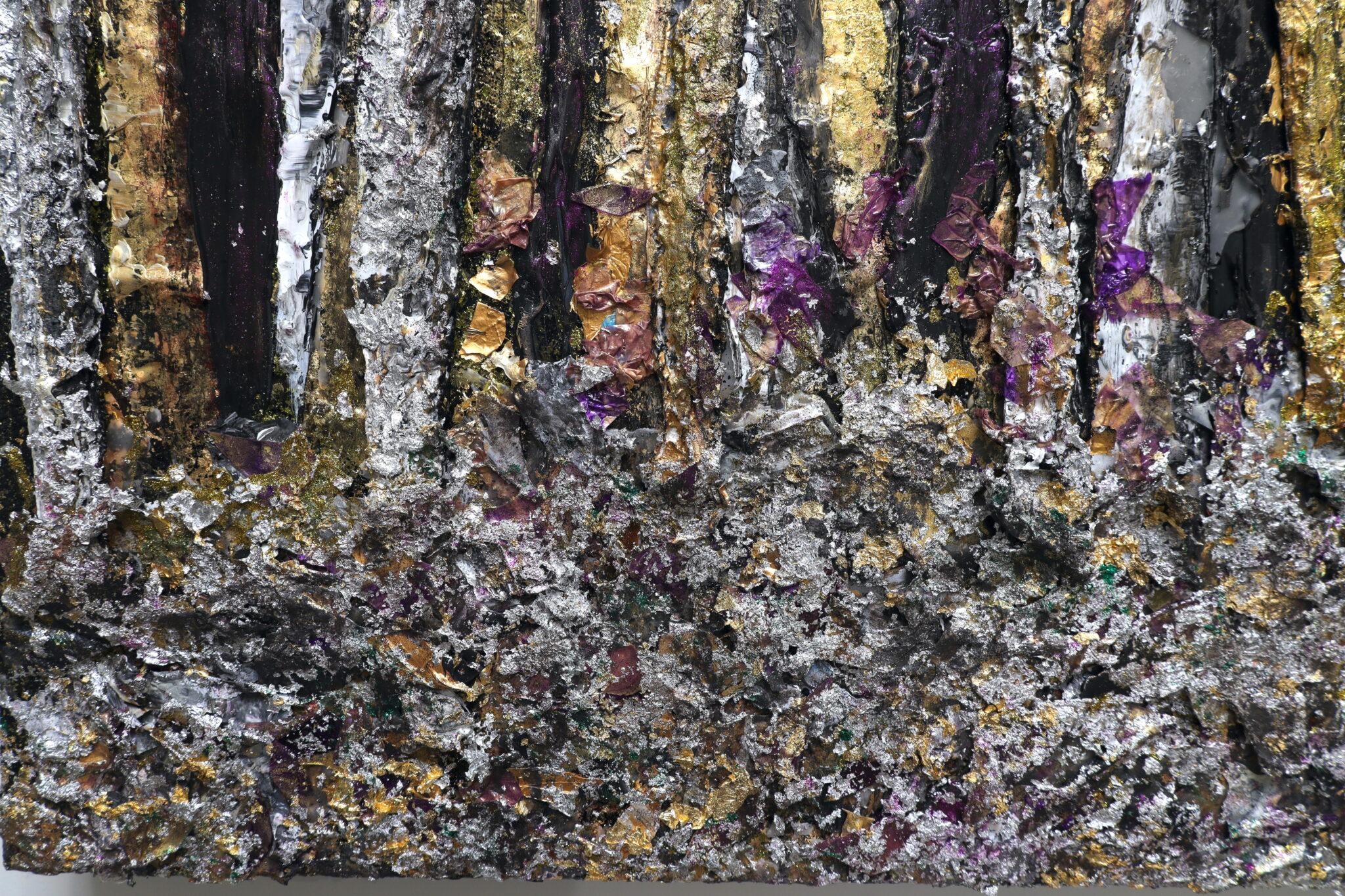 Opulent Embrace - Painting by Haleh Mashian 