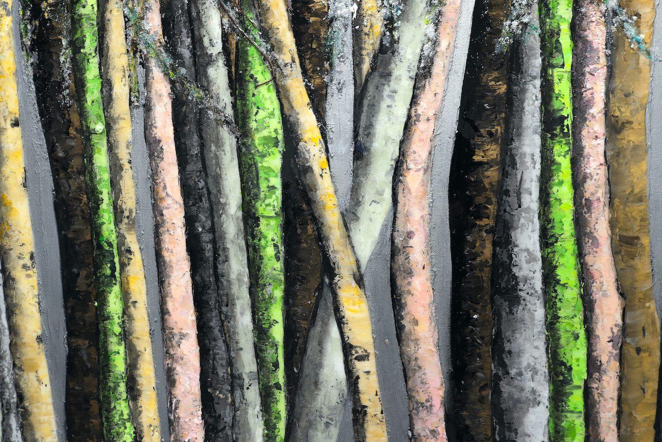 Emergent Splendor - Painting by Haleh Mashian