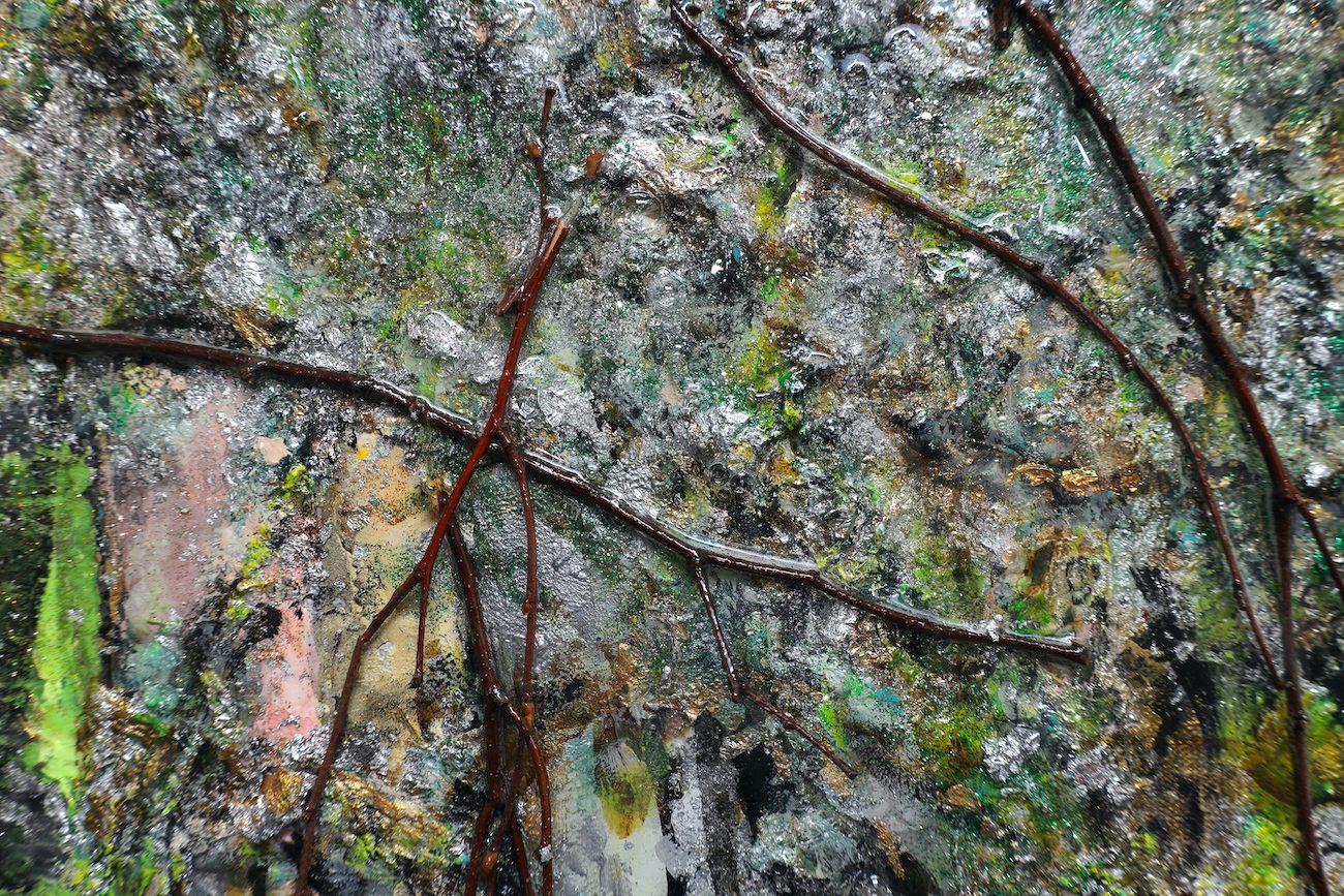 Emergent Splendor - Contemporary Painting by Haleh Mashian
