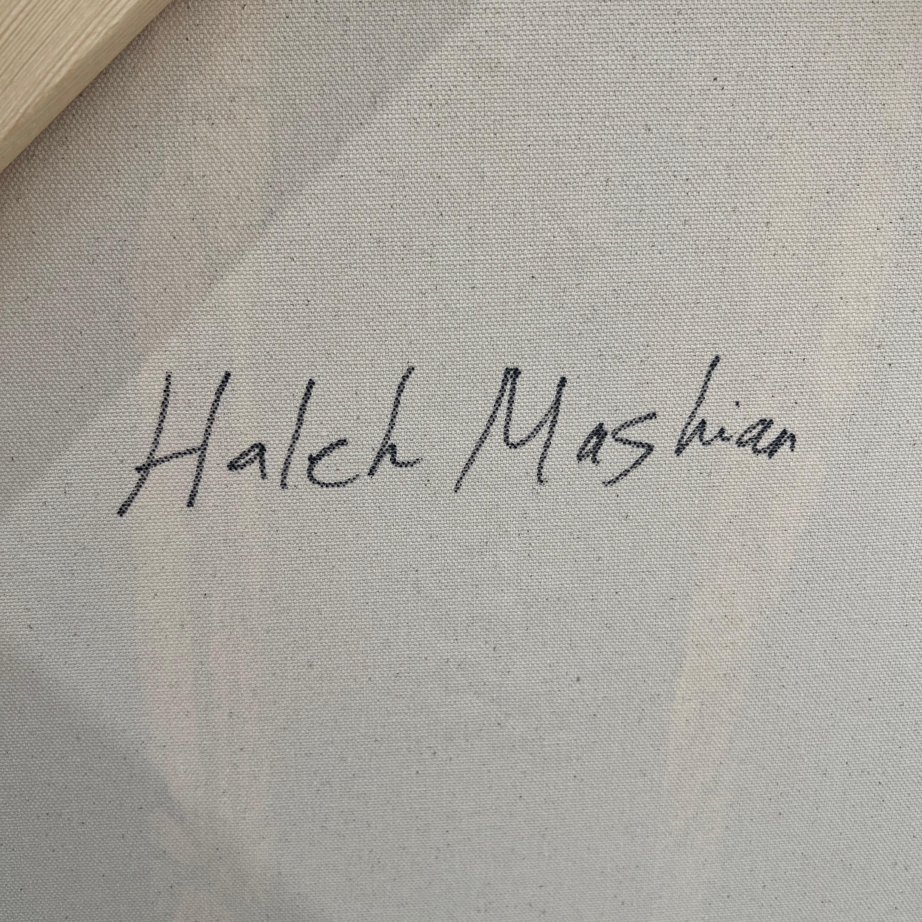 „Metallica 4“ – Gemälde eines Baumes in Mischtechnik von Haleh Mashian im Angebot 7
