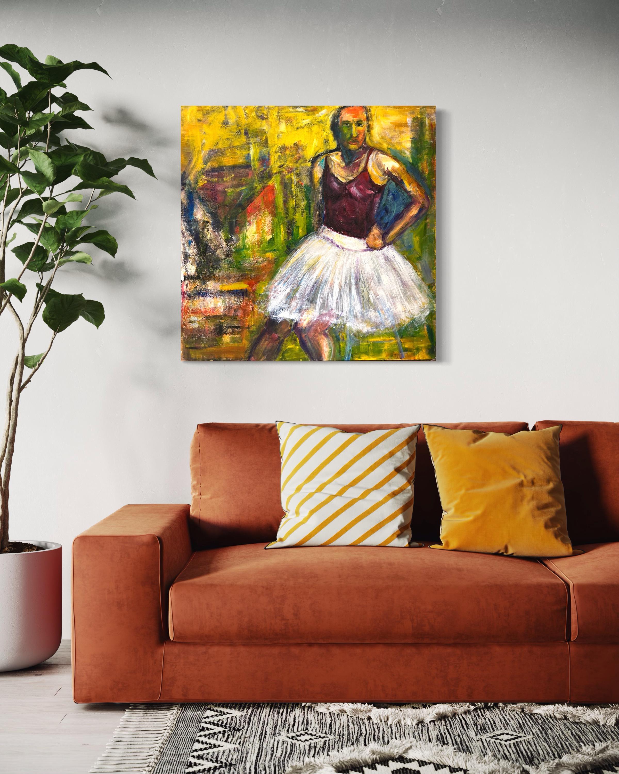 Due Due - Painting di Haleh Mashian