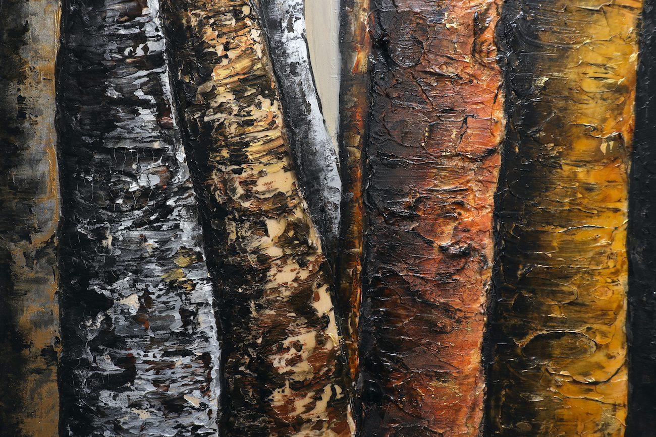 Veils of Nature - Painting by Haleh Mashian