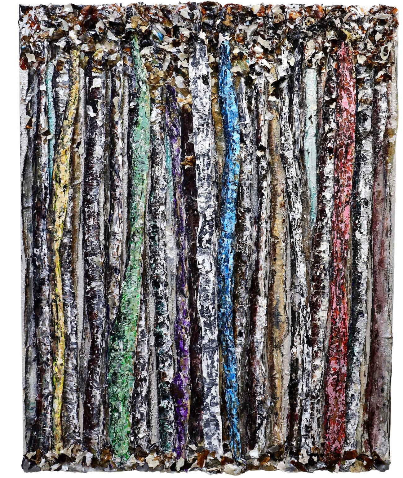 Haleh Mashian Landscape Painting - Woodland Embrace
