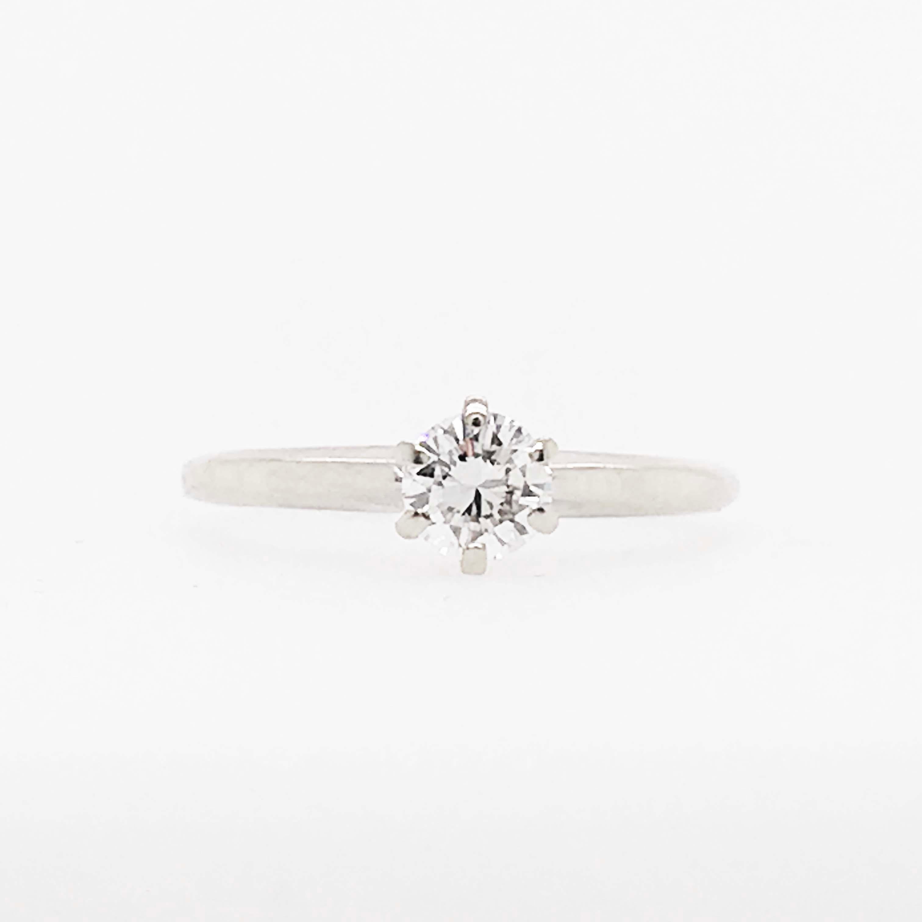 half carat diamond ring
