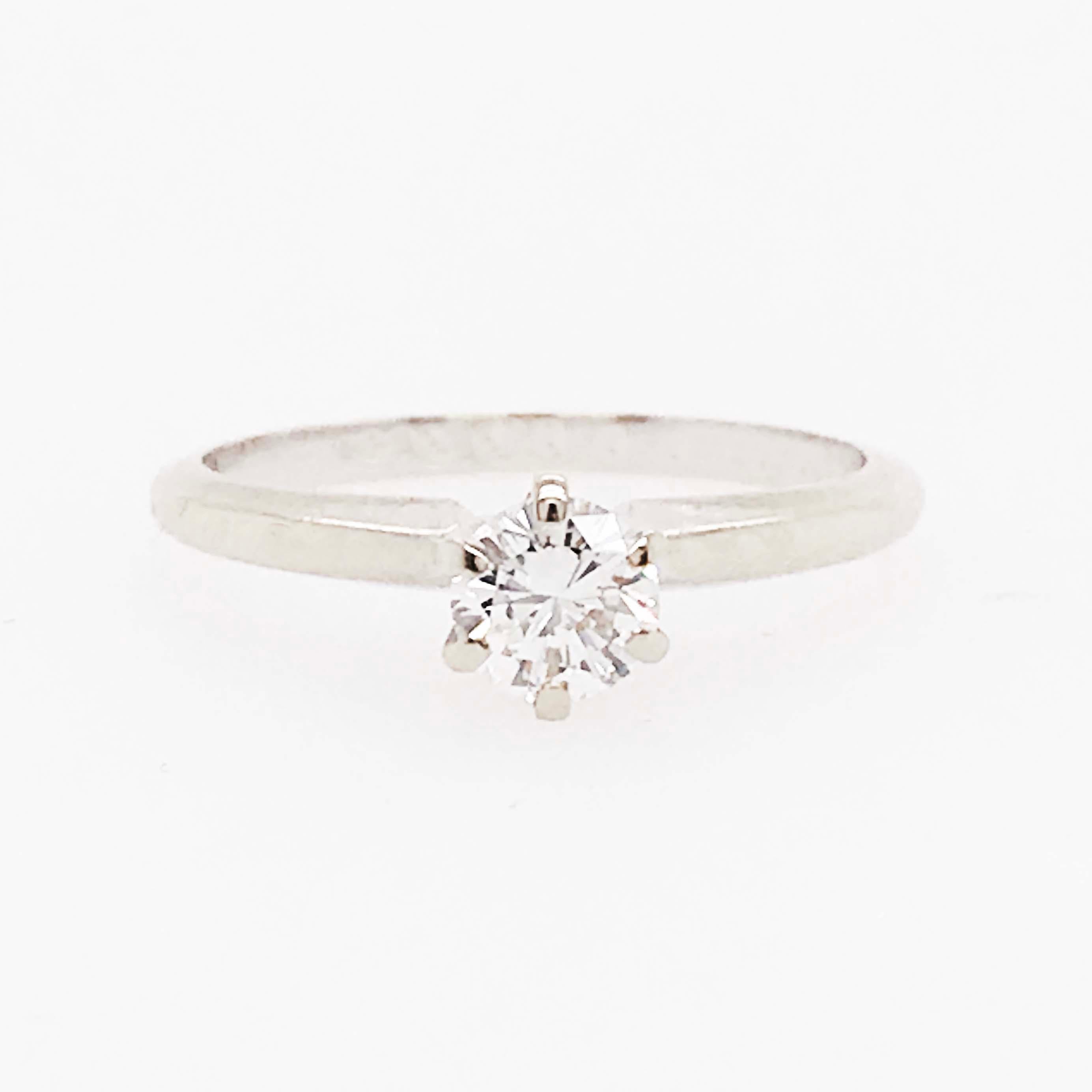 half carat engagement ring