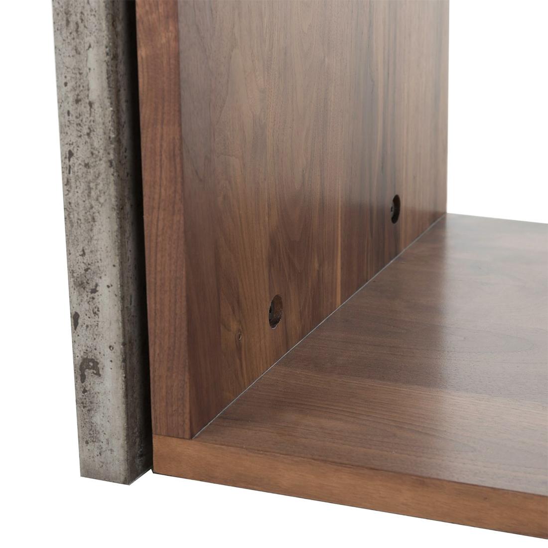 Half Concrete Side Table 1