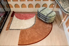 Half Court by MONIOMI, Hand-Tufted Colorful Wool Rug