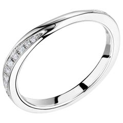 Half Eternity Channel Set Wedding Ring