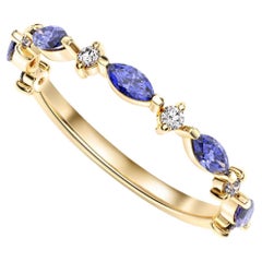 Halbternity Marquise 14k Goldring