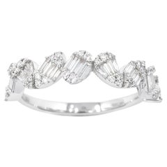 Half Eternity Multi-Shape Ring 0.57 cts.