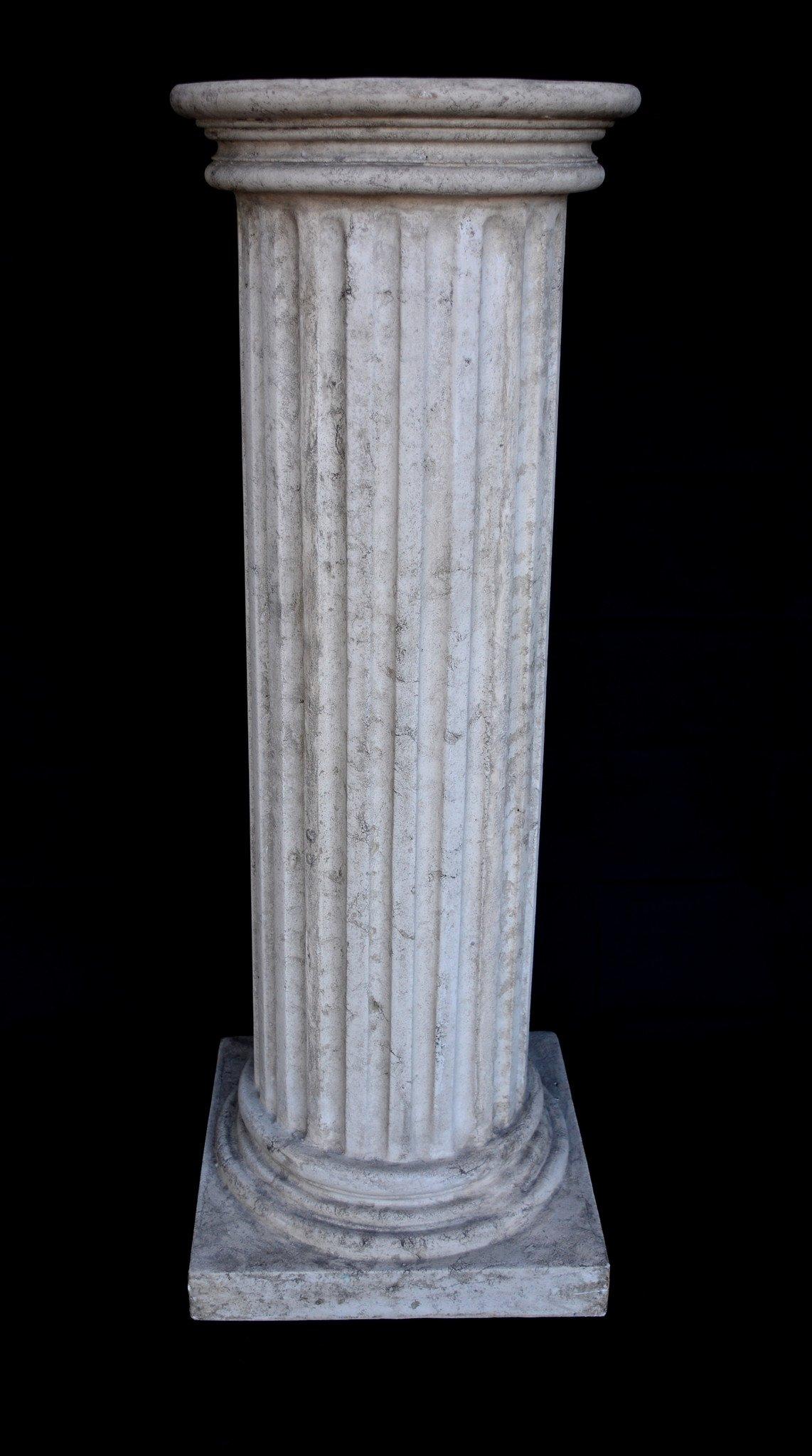 marble half column