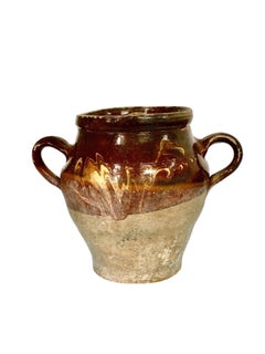 19th Century French Terracotta Confit Pot