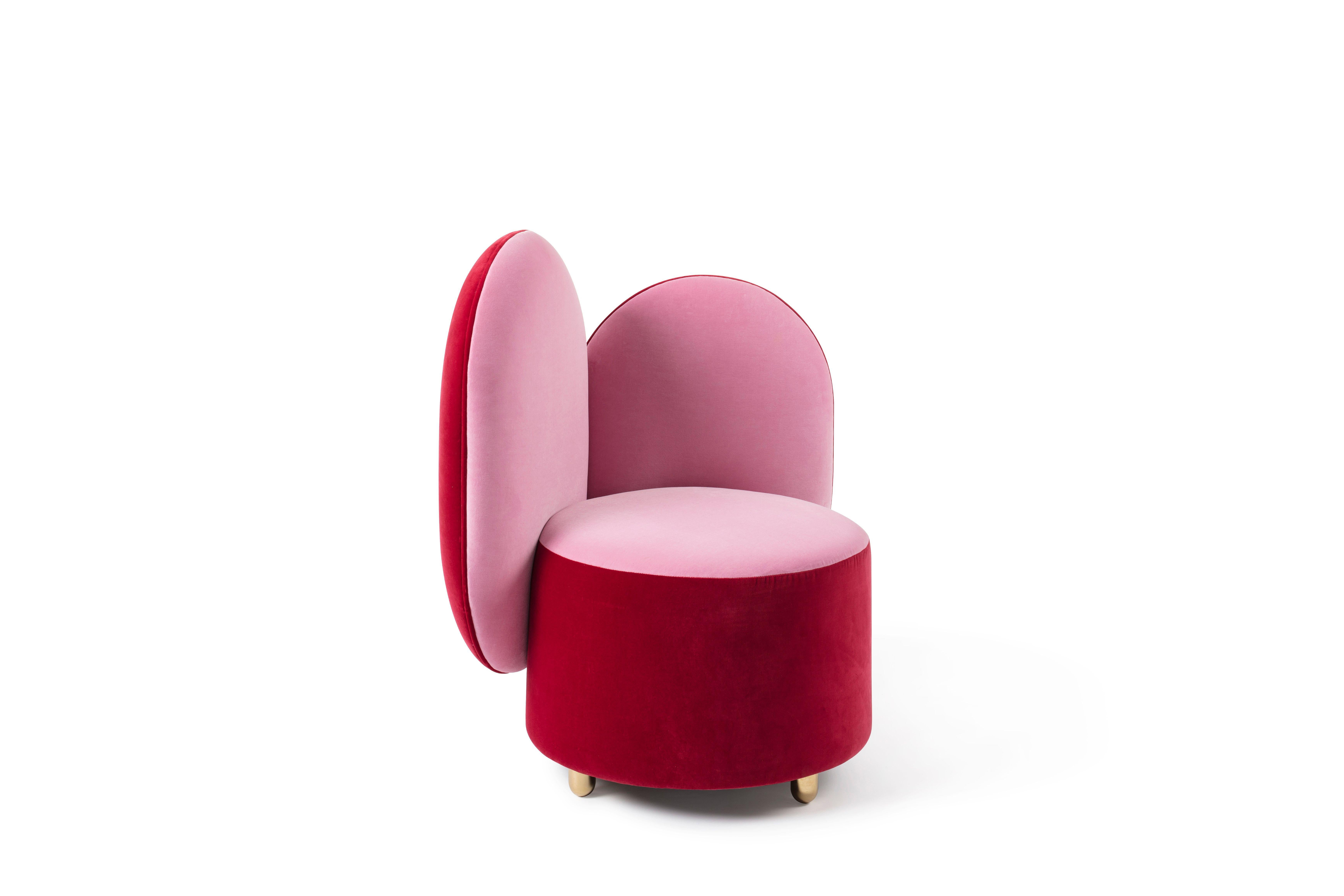 Half Half Armchair with Ottoman Designed by Thomas Dariel 9