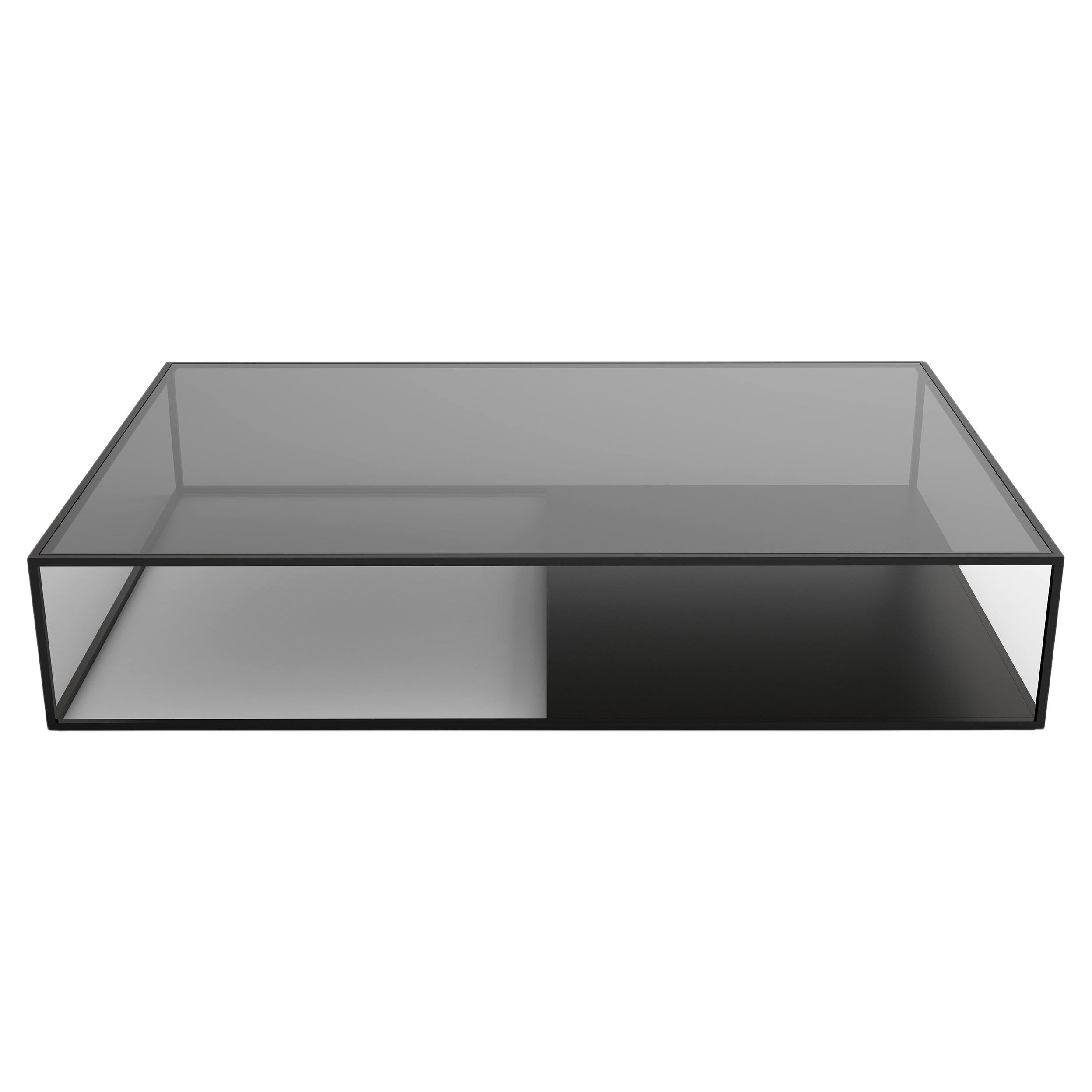 Half & Half Couchtisch – rechteckiger Couchtisch von Phase Design